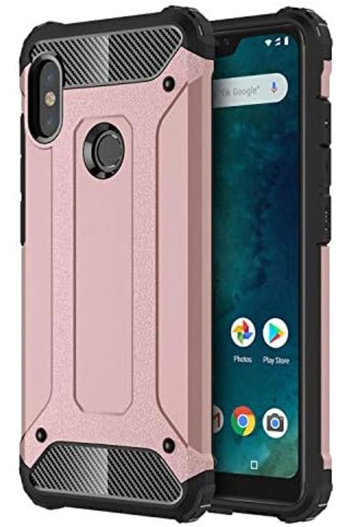 6 Pro İçi̇n Kılıf Rugged Rose [ 6 Pro İle Uyumlu Kılıf - Rose ] 1014773