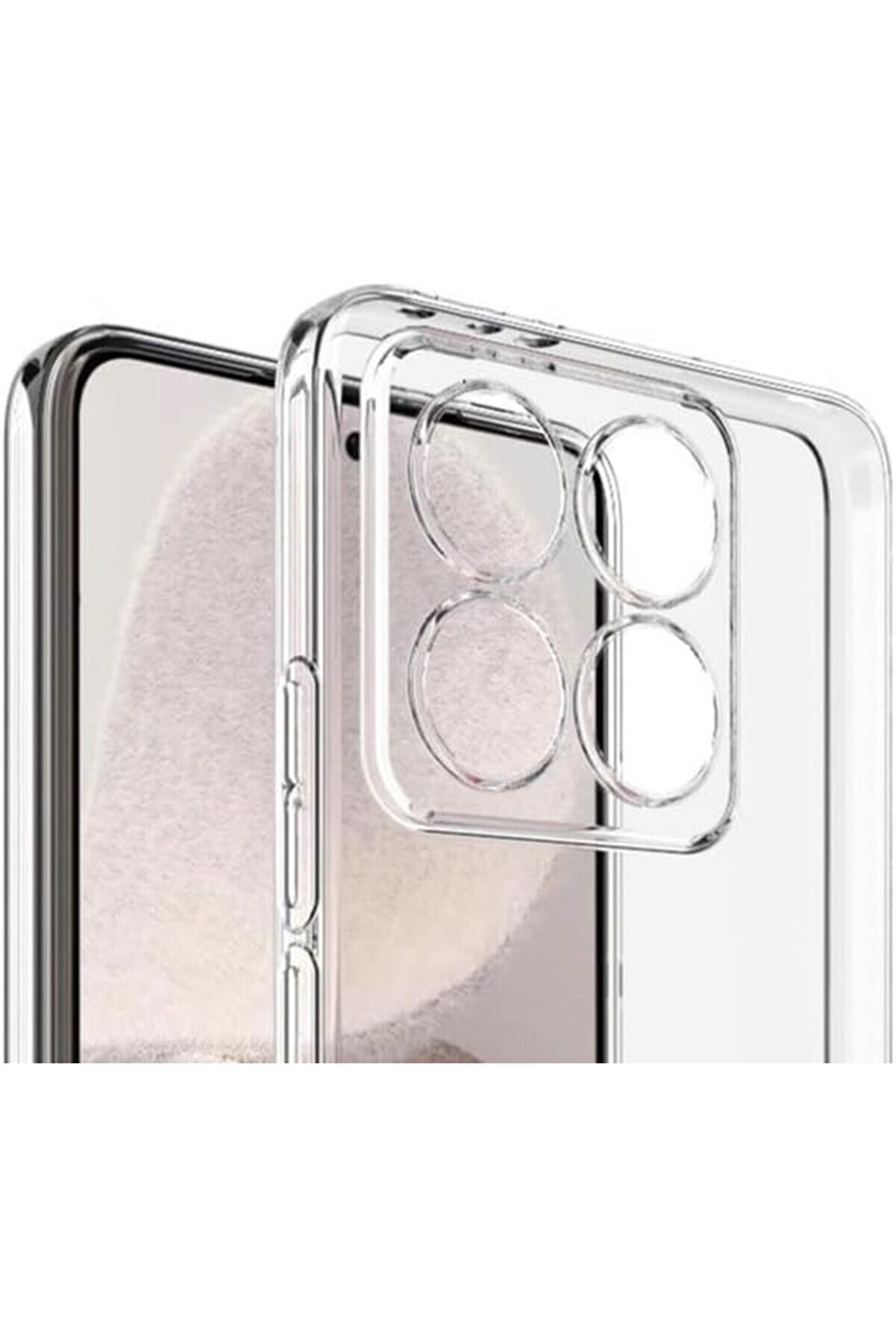 STOREMAX 14T Pro Şeffaf Silikon Telefon Kılıfı 1014773