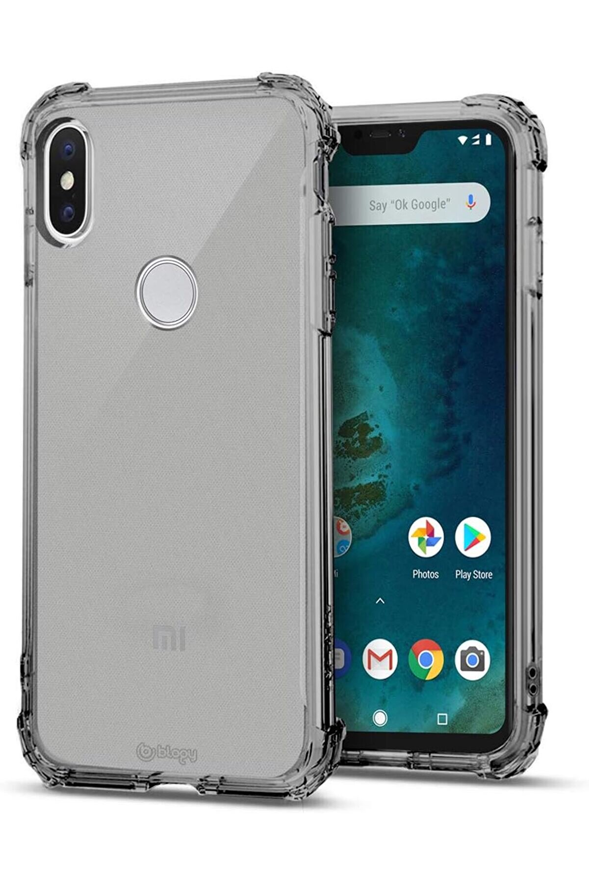 STOREMAX MI A2 Lite Crystal Fit Kılıf 1014773