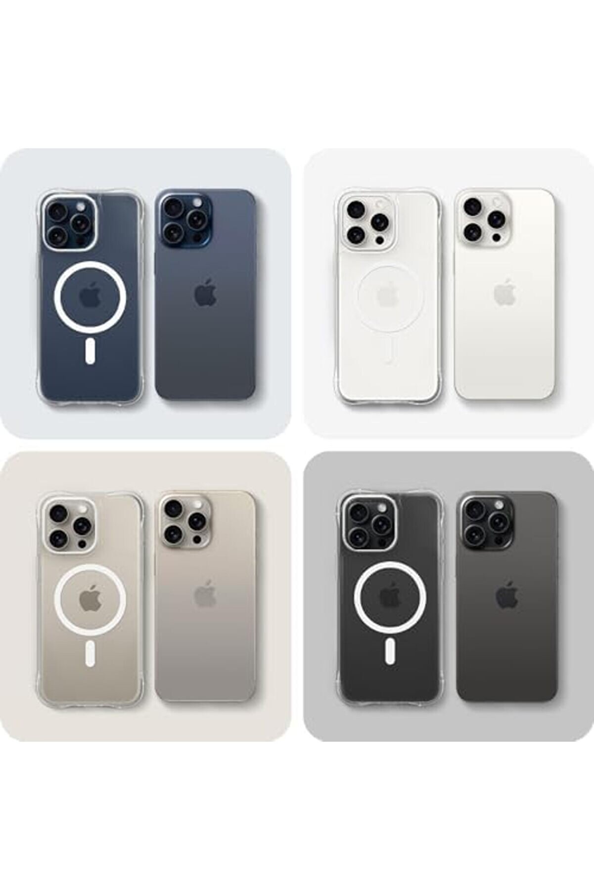 Ci̇el By 15 Pro Max Kılıf Ceci̇le Crystal Clear - Acs06