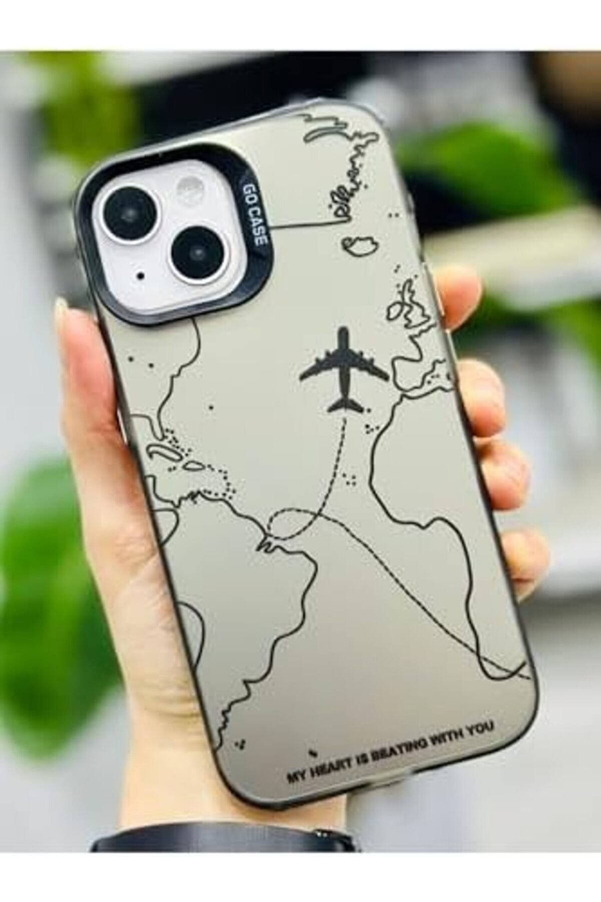 Aksesuar 13-14 Ve 15 İle Uyumlu Parmak İzi̇ Bırakmaz Baskı Desenli̇ Metali̇k Electro Si̇li̇kon Kılıf 101