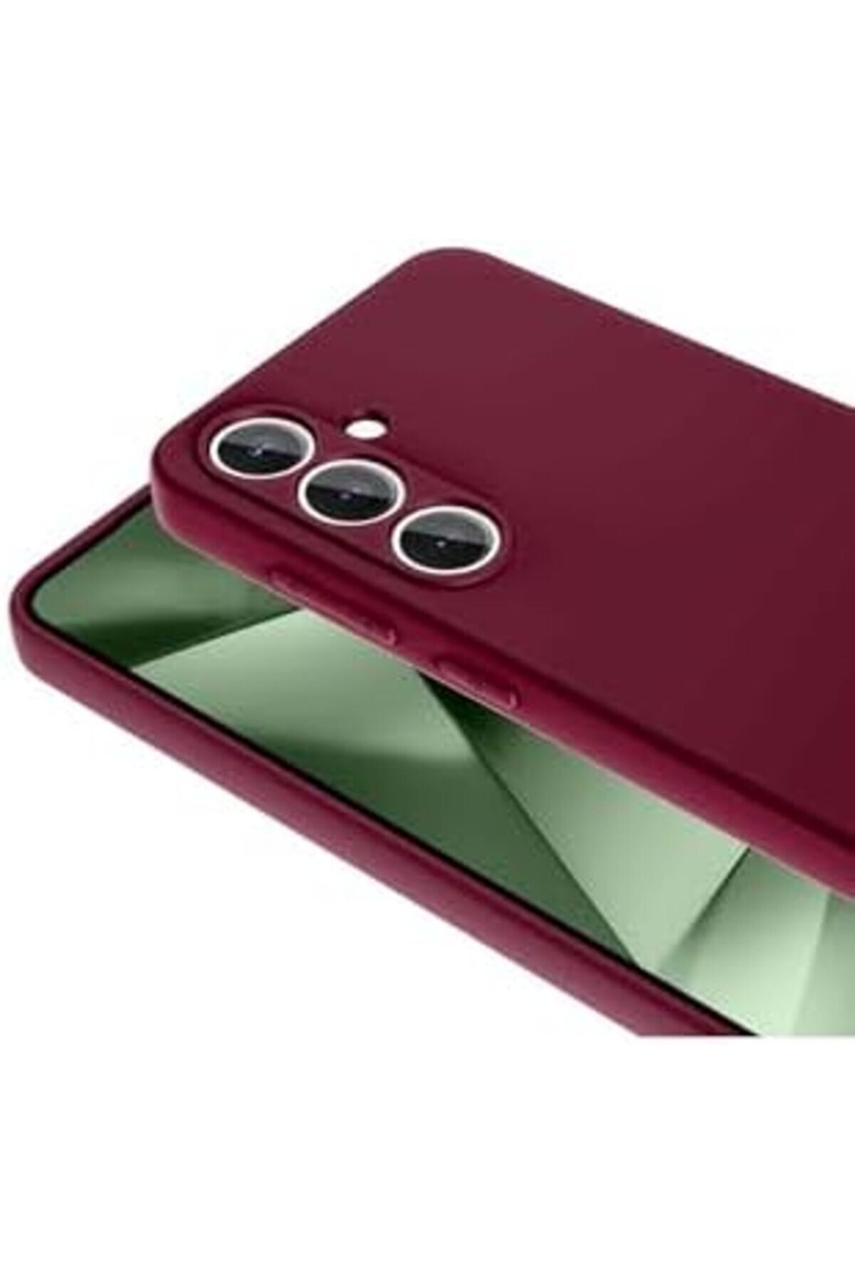 S24 Fe İle Uyumlu Mara Si̇li̇kon Kılıf – Darbe Emi̇ci̇, Mat Kırmızı Lansman Kapak 1014773