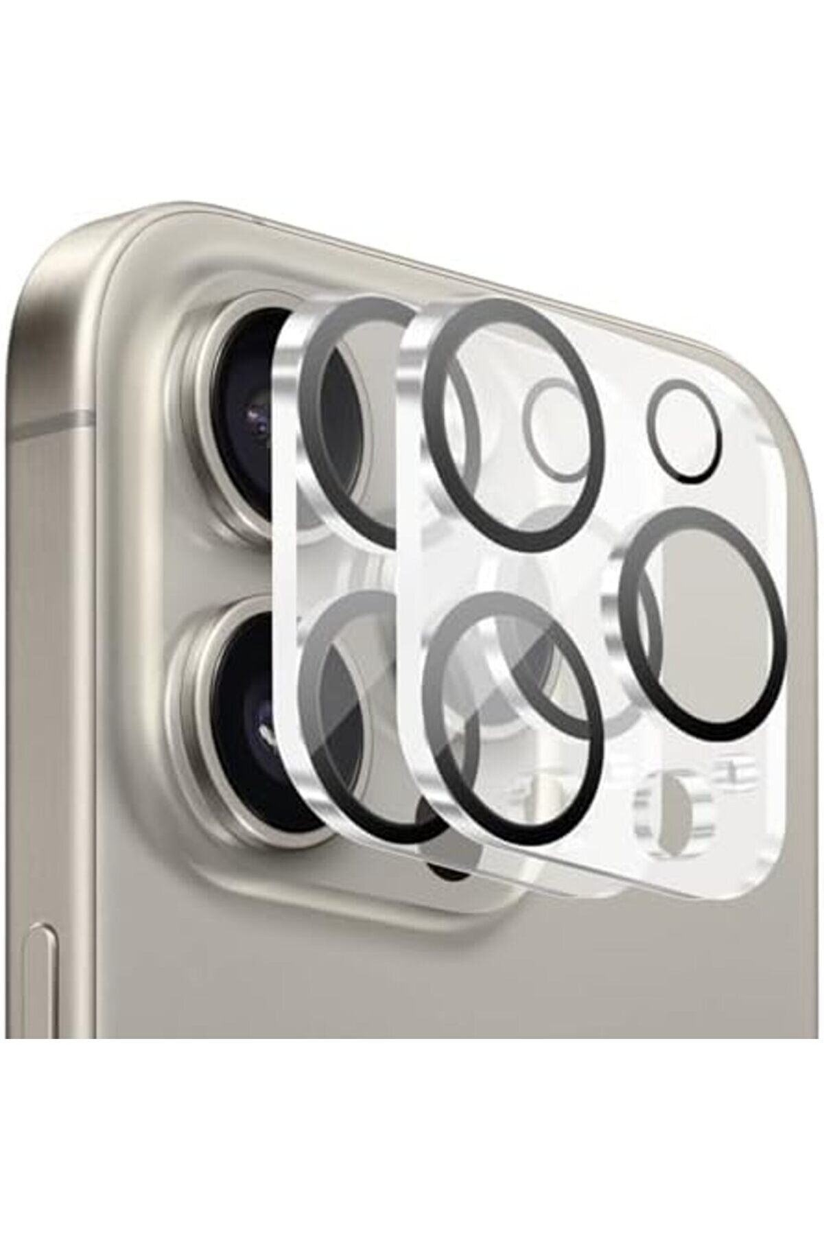 Labs Camera Lens 2 Adet Kamera Lens Şeffaf ( 15 Pro Max / 15 Pro) 1014773