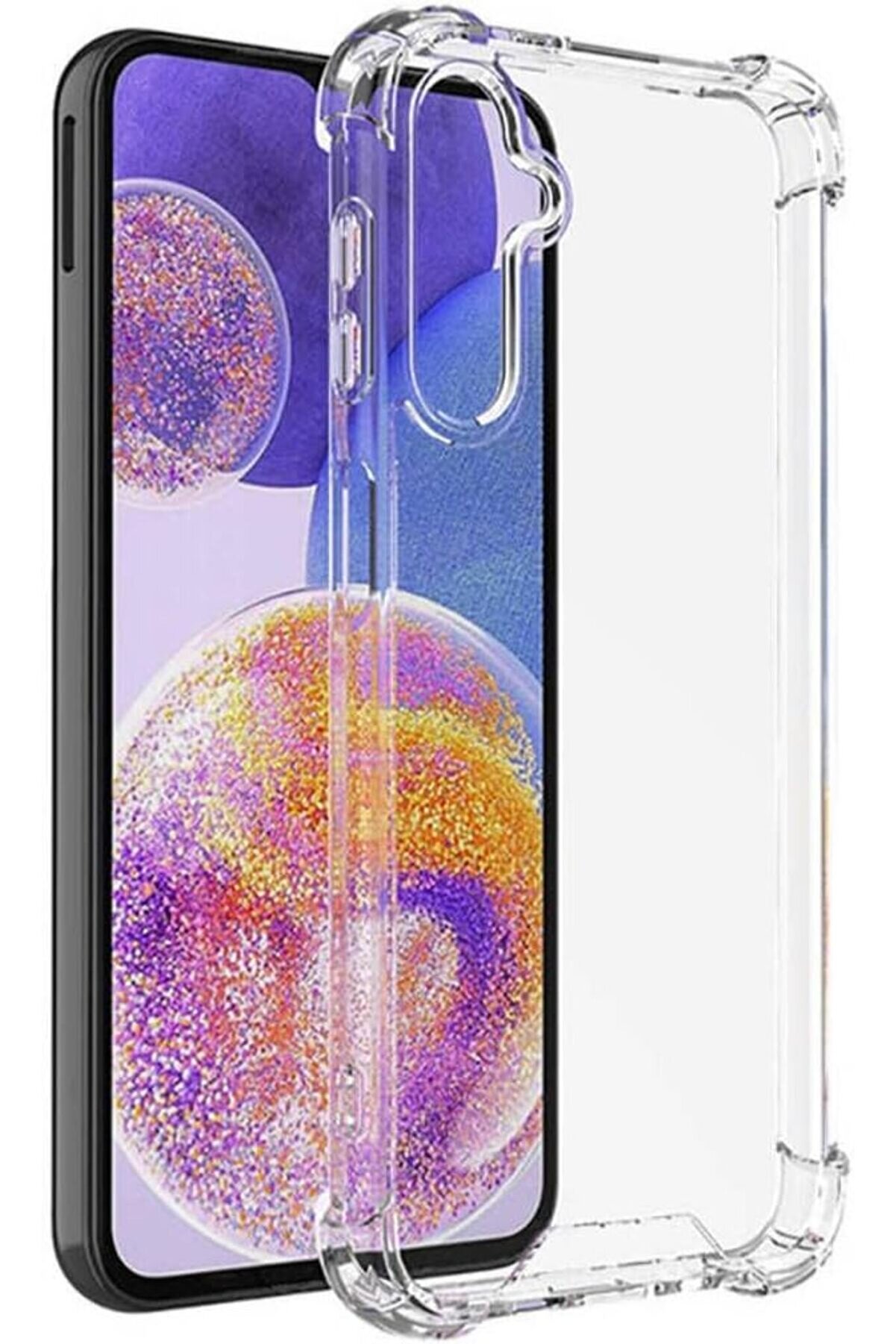 STOREMAX İLETİŞİM S24 Kapak Şeffaf Airbag Köşe Korumalı Silikon Kılıf 1014773