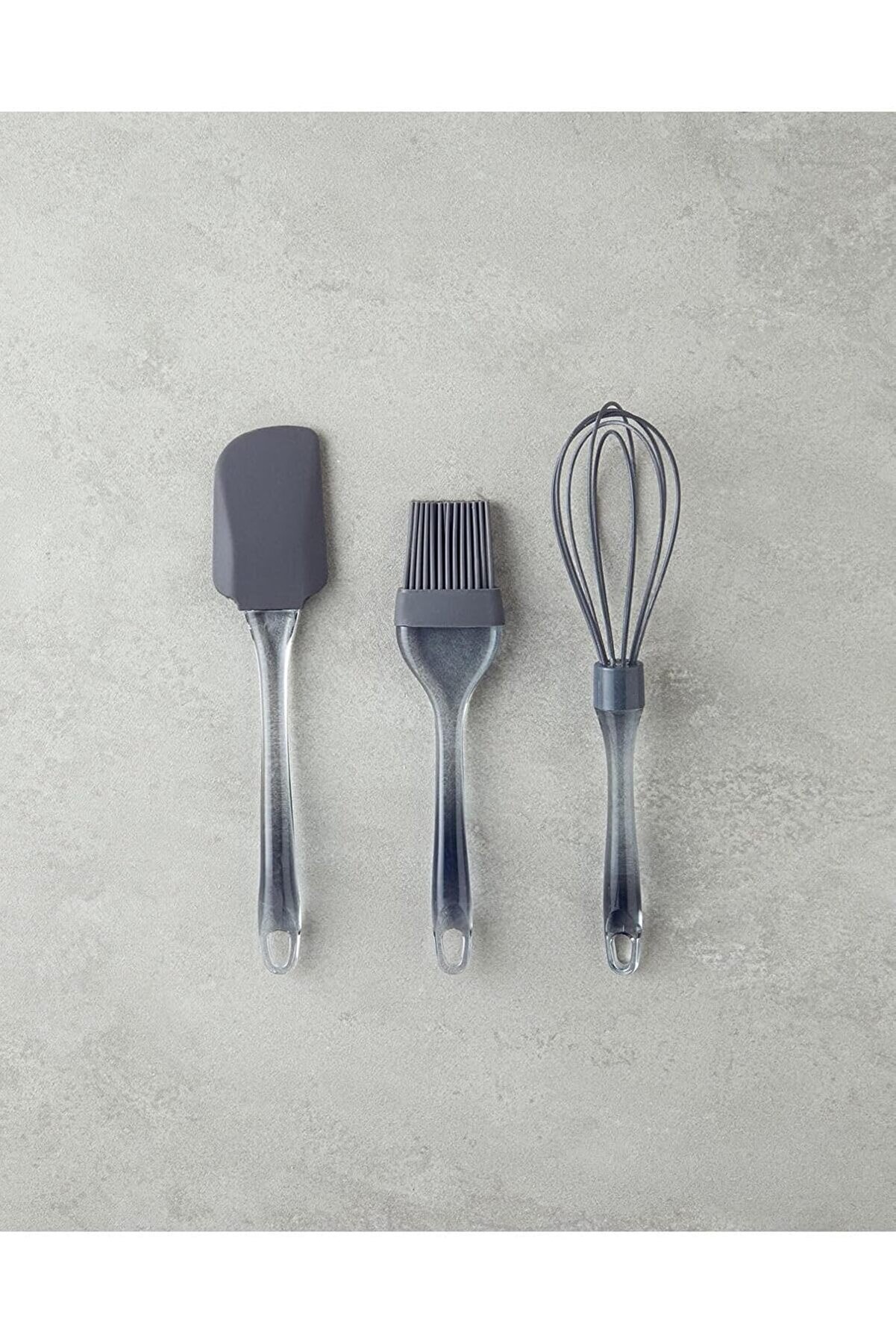 Ci̇ara Plasti̇k 3 Par&ccedil;a Servi̇s Seti̇ Gri̇ 1014773