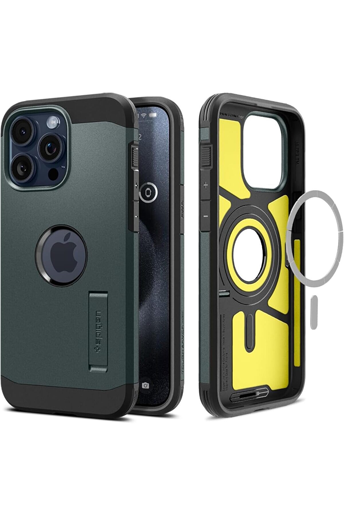 STOREMAX 15 Pro Kılıf Tough MagFit &ouml;zellikli Abyss - ACS06735 1014773