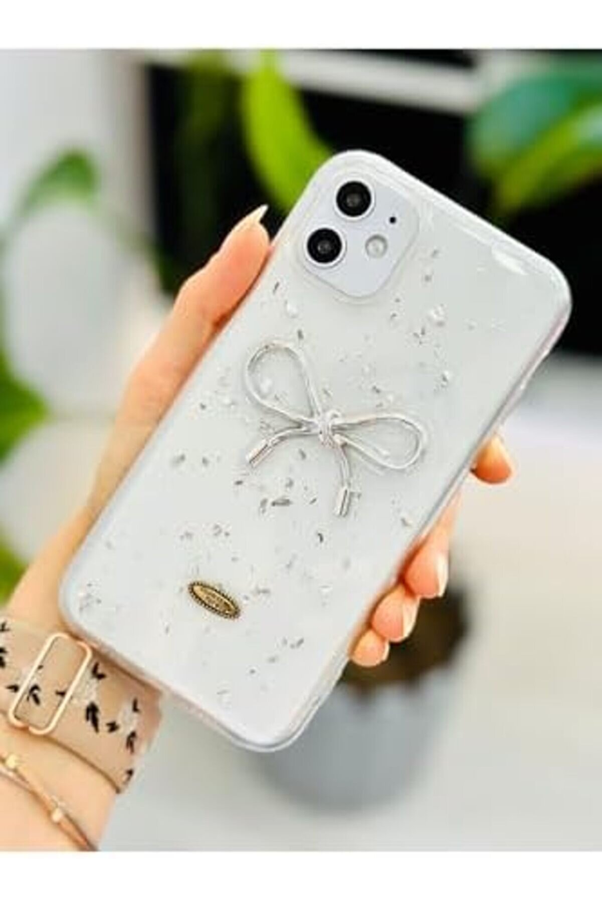 Aksesuar 11 Şeffaf Si̇mli̇ Epoksi̇li̇ Fi̇yonk Oyuncaklı Si̇li̇kon Kılıf 1014773