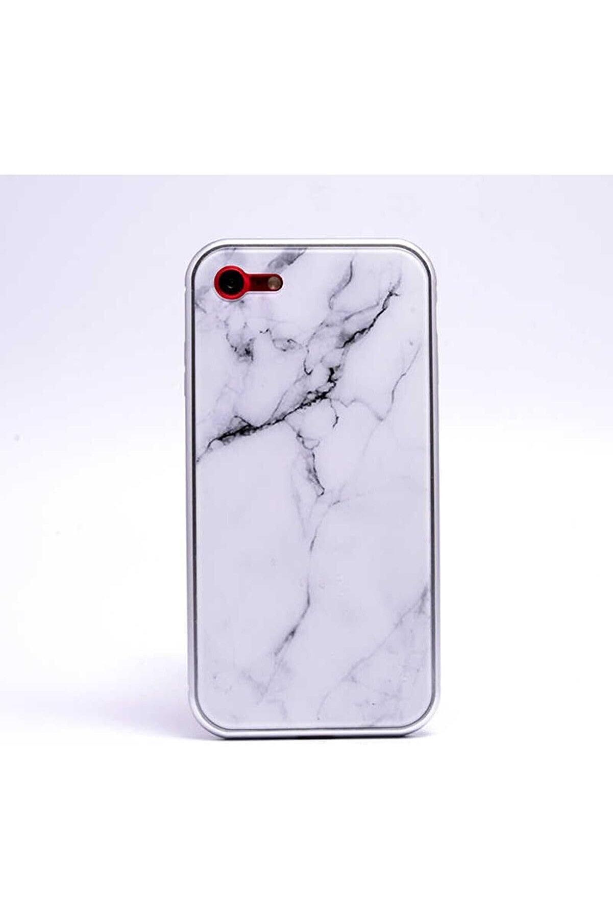 STOREMAX 7 ile Uyumlu Mermerli Devrim Beyaz Cep Telefonu Kılıfı 1014773