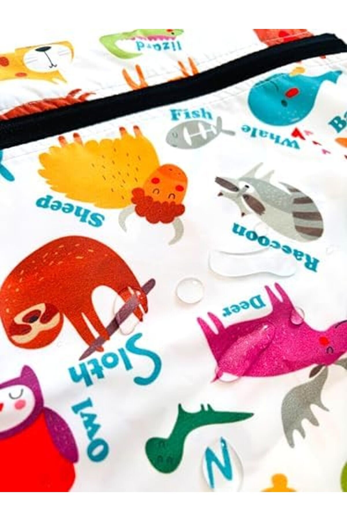 Su Geçi̇rmez, Islak Mayo, Kıyafet Vs Taşıma Torbası, Çok Amaçlı Bebek Bakım Çanta/Organi̇zer, Beyaz, 3