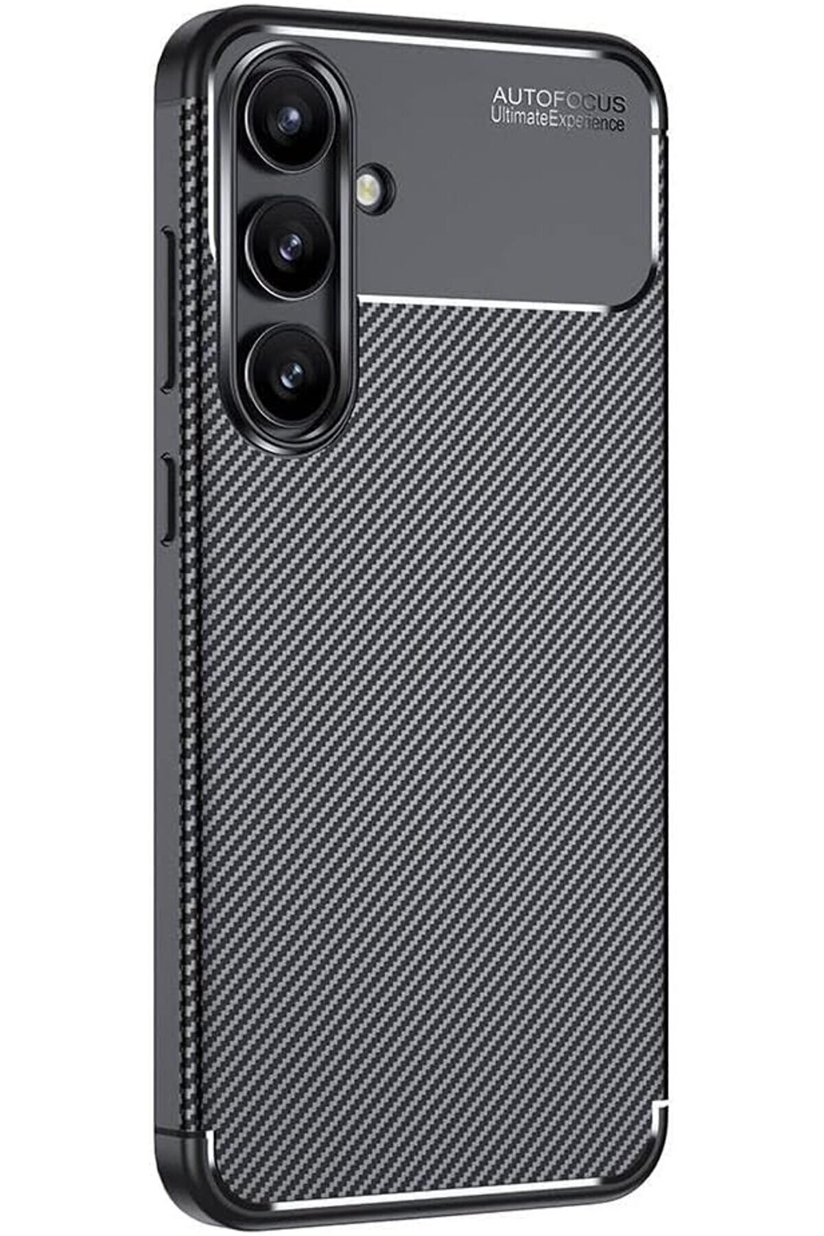 STOREMAX ile uyumlu S24 FE Kılıf Negro Silikon Kapak Siyah 1014773