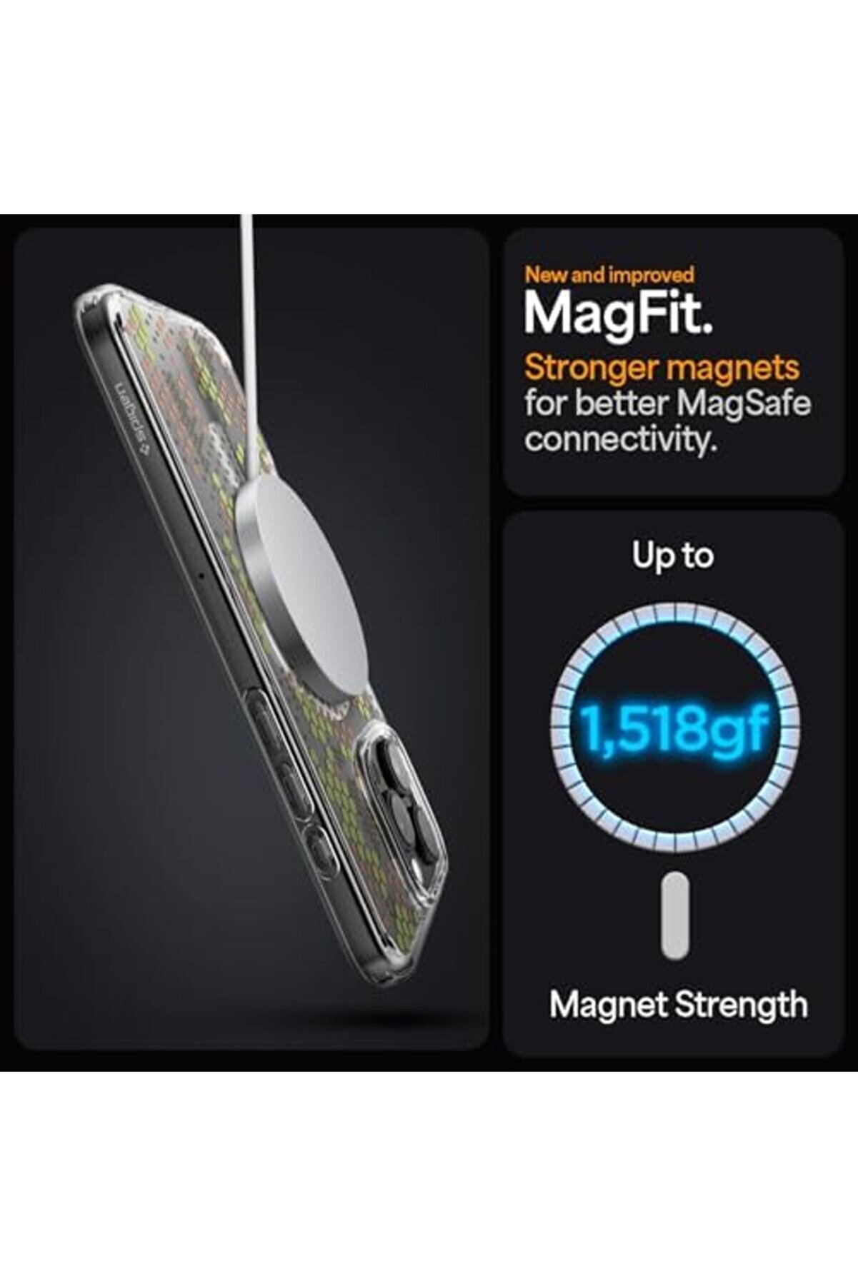 16 Pro İnce Kılıf Ultra Sararma Karşıtı Duraclear&trade; Hava Kanalı Teknoloji̇si̇&trade; Askeri̇ Sınıf Koruma Magf