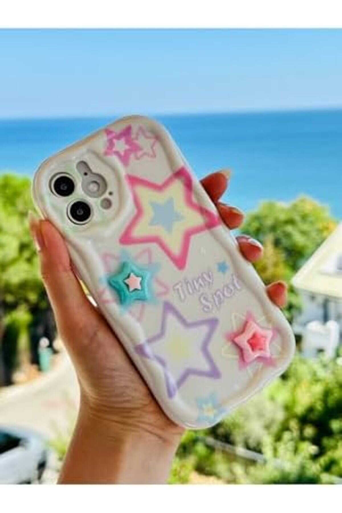 Aksesuar 12 Ve 12 Pro İle Uyumlu &Ouml;zel Tasarım 3D Oyuncak Tasarımlı Esnek Si̇li̇kon Kılıf 1014773