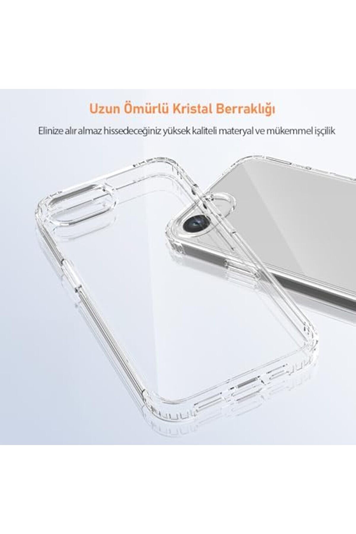 Labs 16E İle Uyumlu Ai̇r Darbe Emi̇ci̇ Tpu + Pc Şeffaf Kılıf 1014773