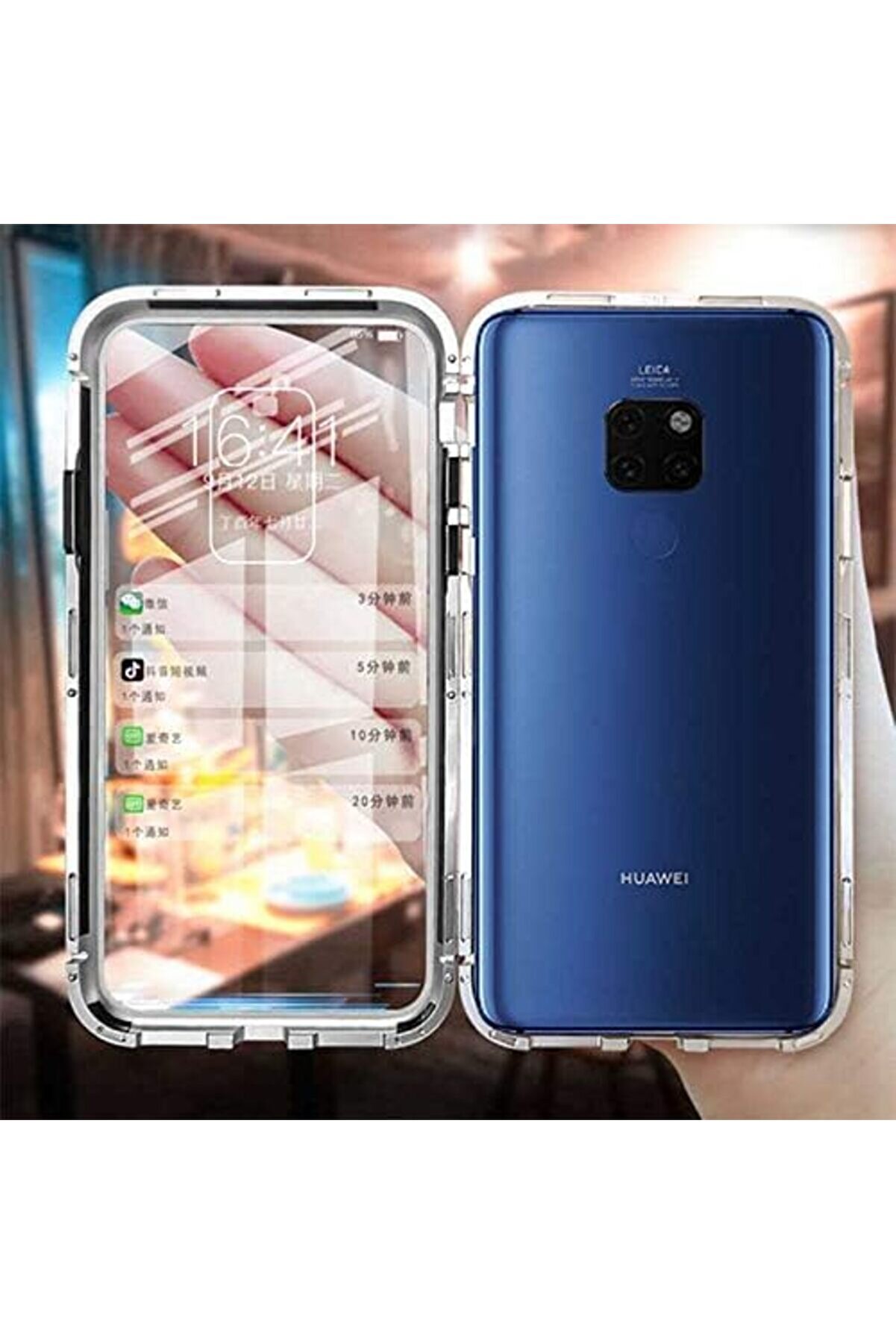 Mate 20 İle Uyumlu Pro Devri̇m Kırmızı Cep Telefonu Kılıfı 1014773