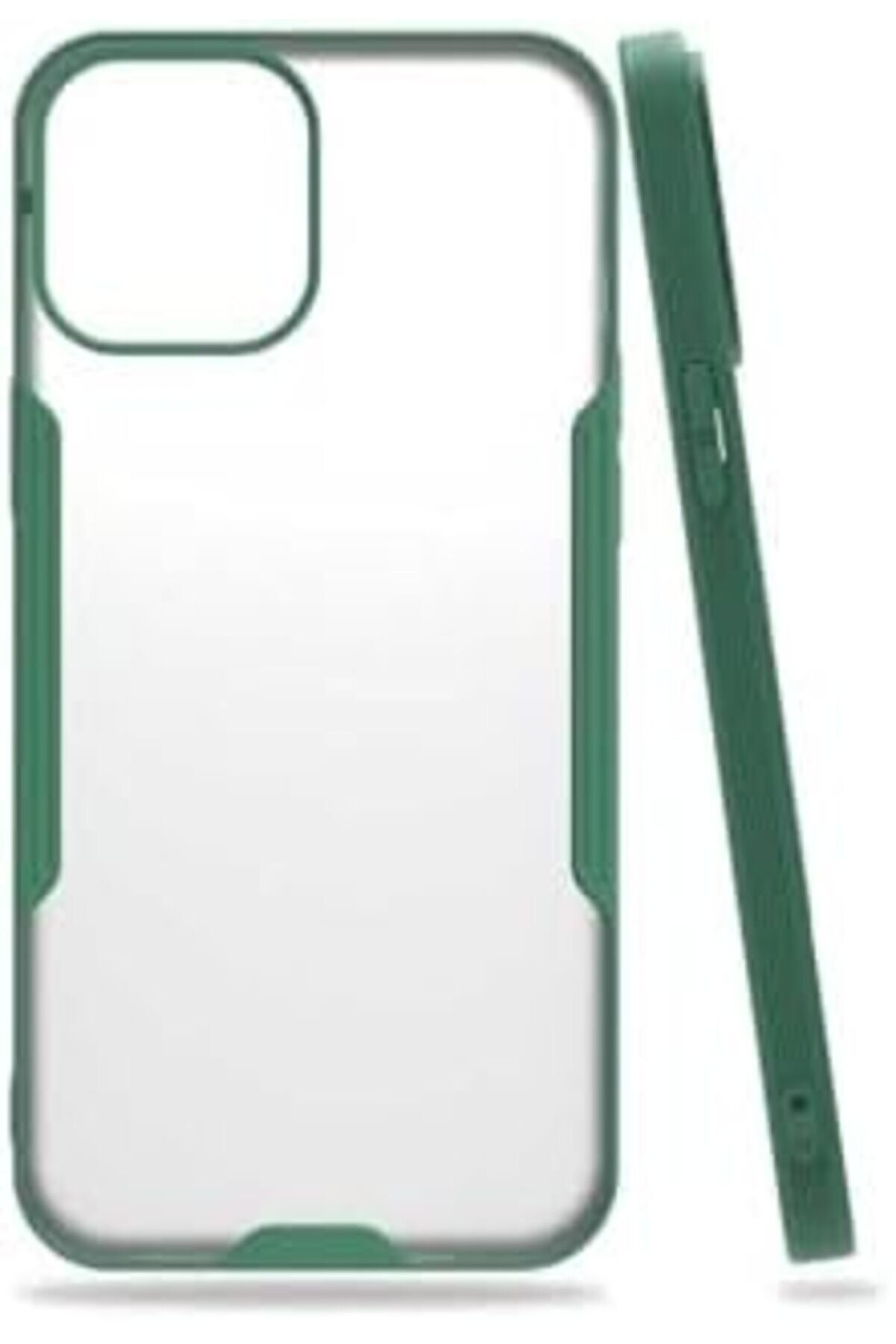 İle Uyumlu 12 Pro Max Kılıf Kapak, Koyu Yeşi̇l 1014773