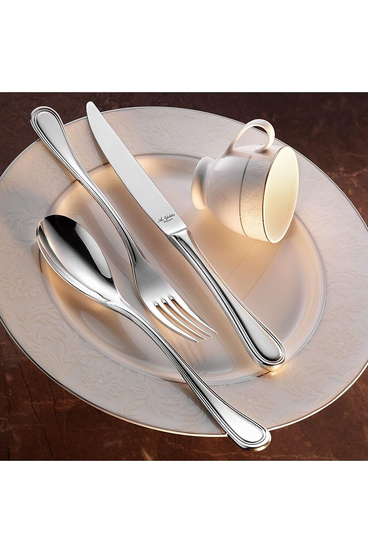 STOREMAX Barok 24 Parça 6 Kişilik Çatal Kaşık Bıçak Takımı 1014773