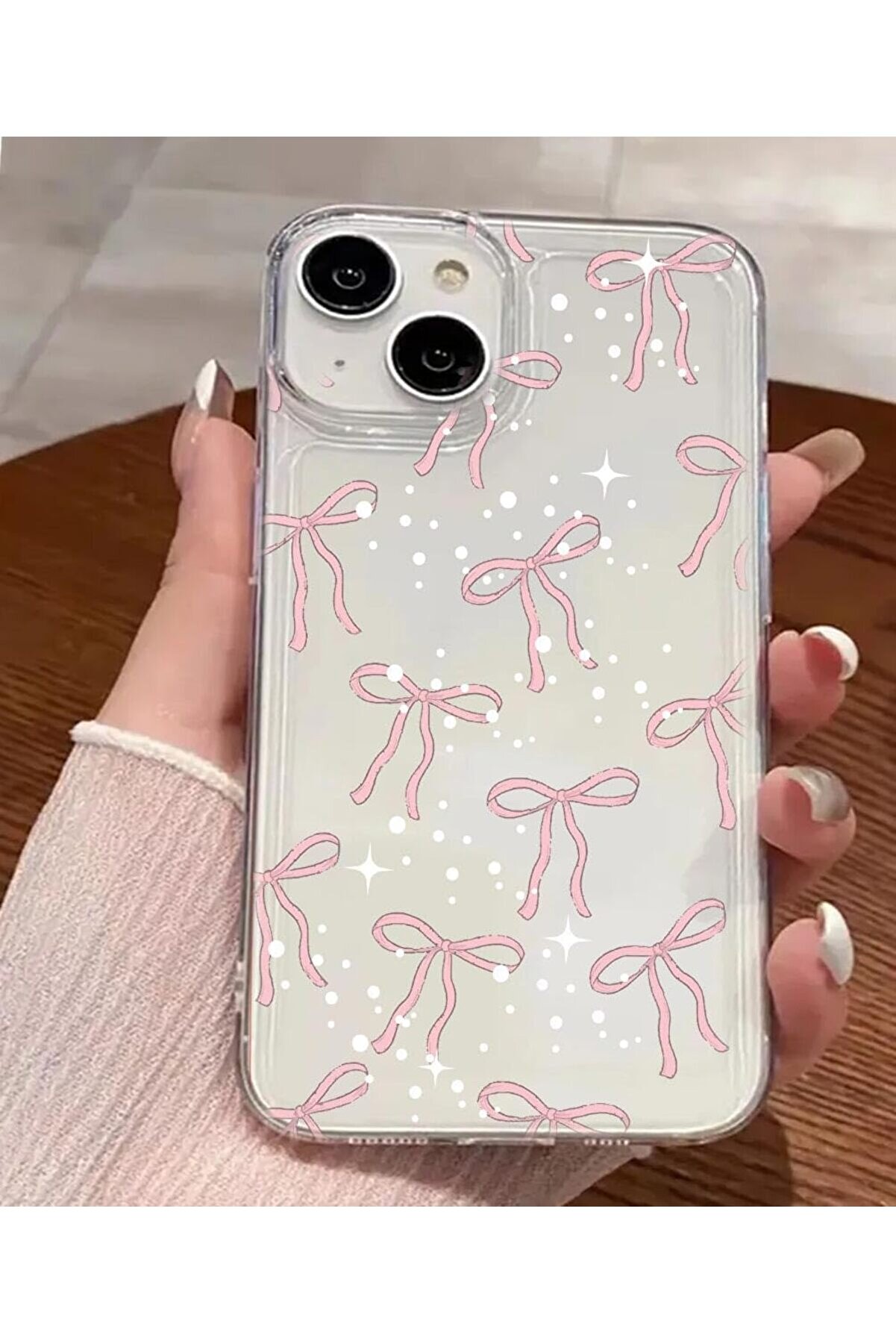 STOREMAX IPhone 13/14 ile Uyumlu Şeffaf Kılıf - SFF01, UV Baskılı &Ouml;zel Tasarım, Darbe Emici, Silikon Telefon