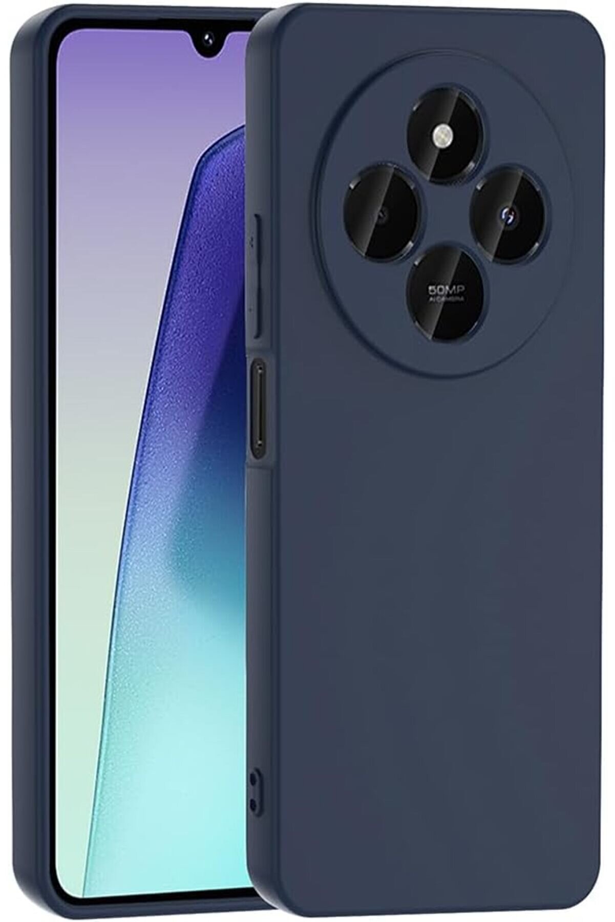 STOREMAX için uyumlu 14C 4G Kılıf Mara Lansman Kapak Lacivert 1014773