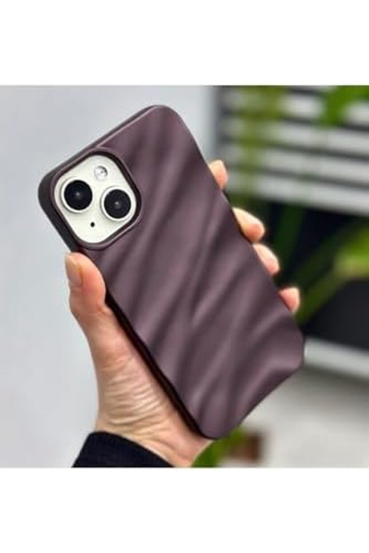 Aksesuar 14 Ve 15 İle Uyumlu 3D W Kabartma Mat Si̇li̇kon Kılıf 1014773