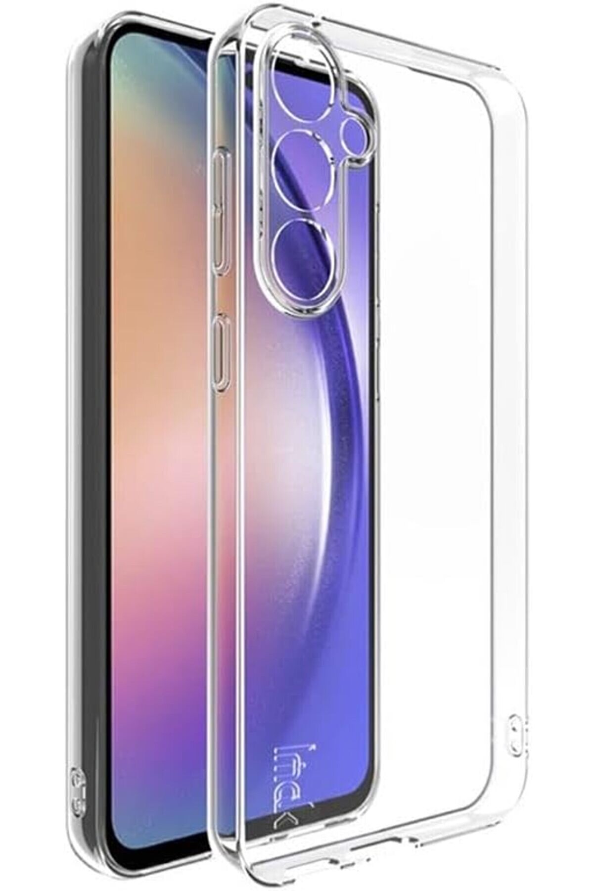 STOREMAX S24 İle Uyumlu Kamera Korumalı Şeffaf Kılıfı 1014773