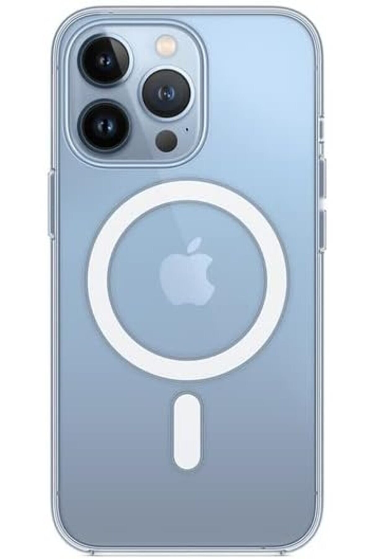 STOREMAX 13 ProMax için Kablosuz şarj Özellikli Çok Şık Şeffaf Kılıf Telefonunuzu tam korur 13 Pro Max 10147