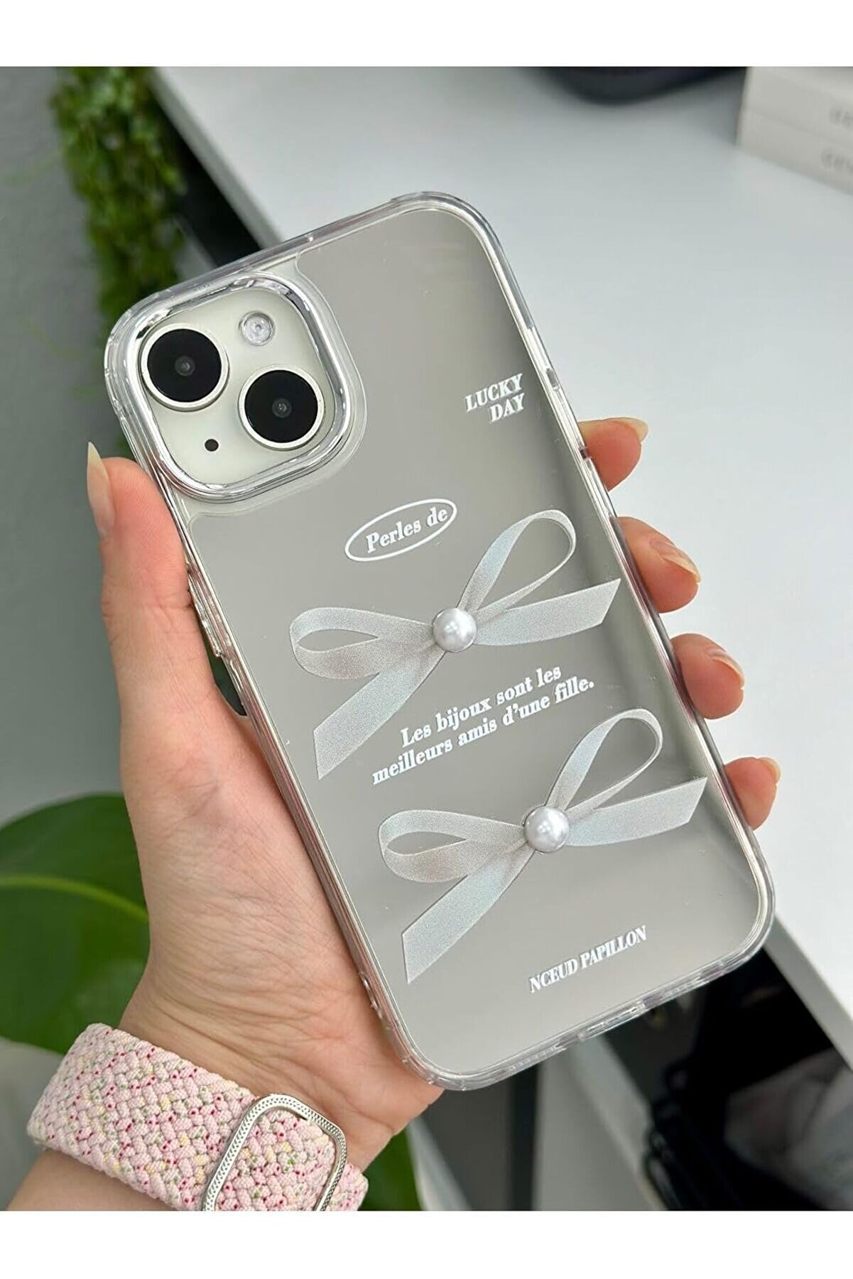 STOREMAX Aksesuar 13-14 - 15 ile Uyumlu Aynalı Fiyonk Model Silikon Kılıf 1014773