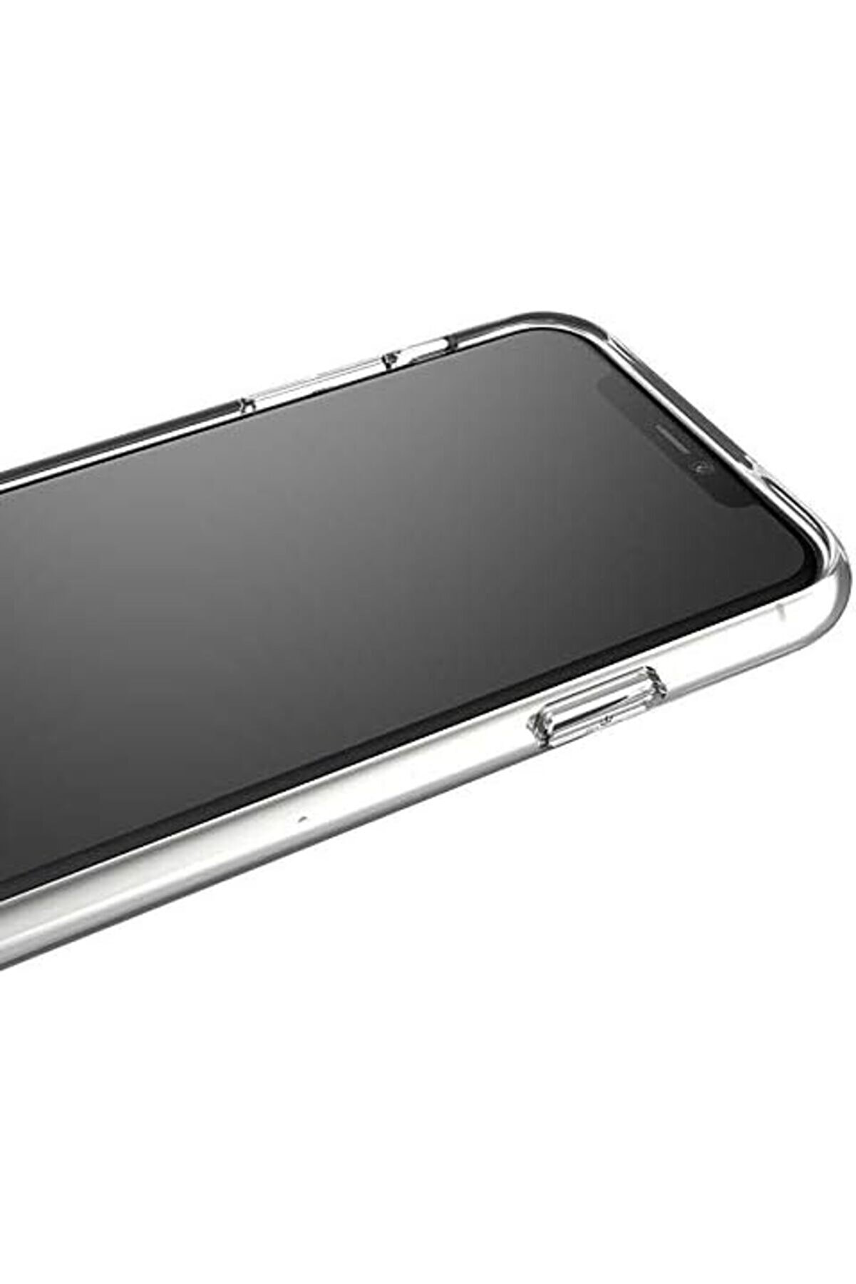 Clear Seri̇si̇ İphone 11 Pro Transparan Sert Si̇li̇kon Kılıf 1014773