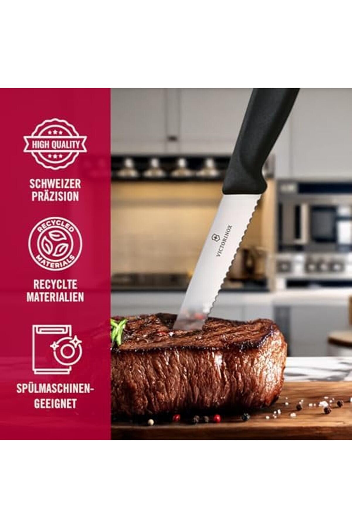 6.7233.6 Mutfak 6 Lı Steak-Bi̇ftek Bıçağı (Bli̇sterli̇) 1014773
