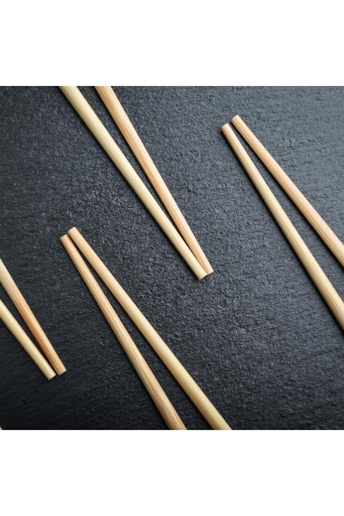Tek Kullanımlık Bambu Chopsti̇ck | Eri̇şte, Suşi̇, Asya Yemekleri̇ İçi̇n Ahşap Yemek Çubukları | Kore Çi̇n