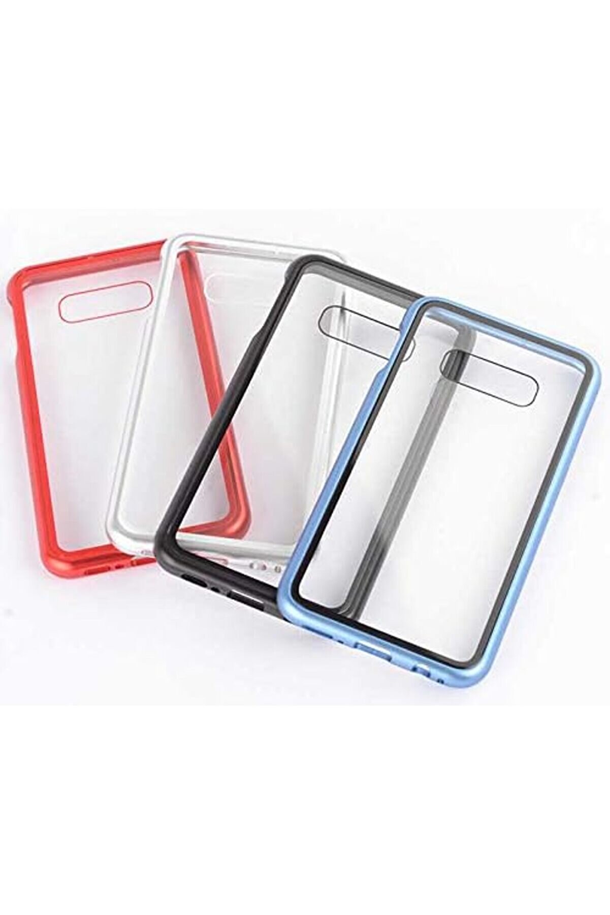 S10 İle Uyumlue Devri̇m Mavi̇ Cep Telefonu Kılıfı 1014773