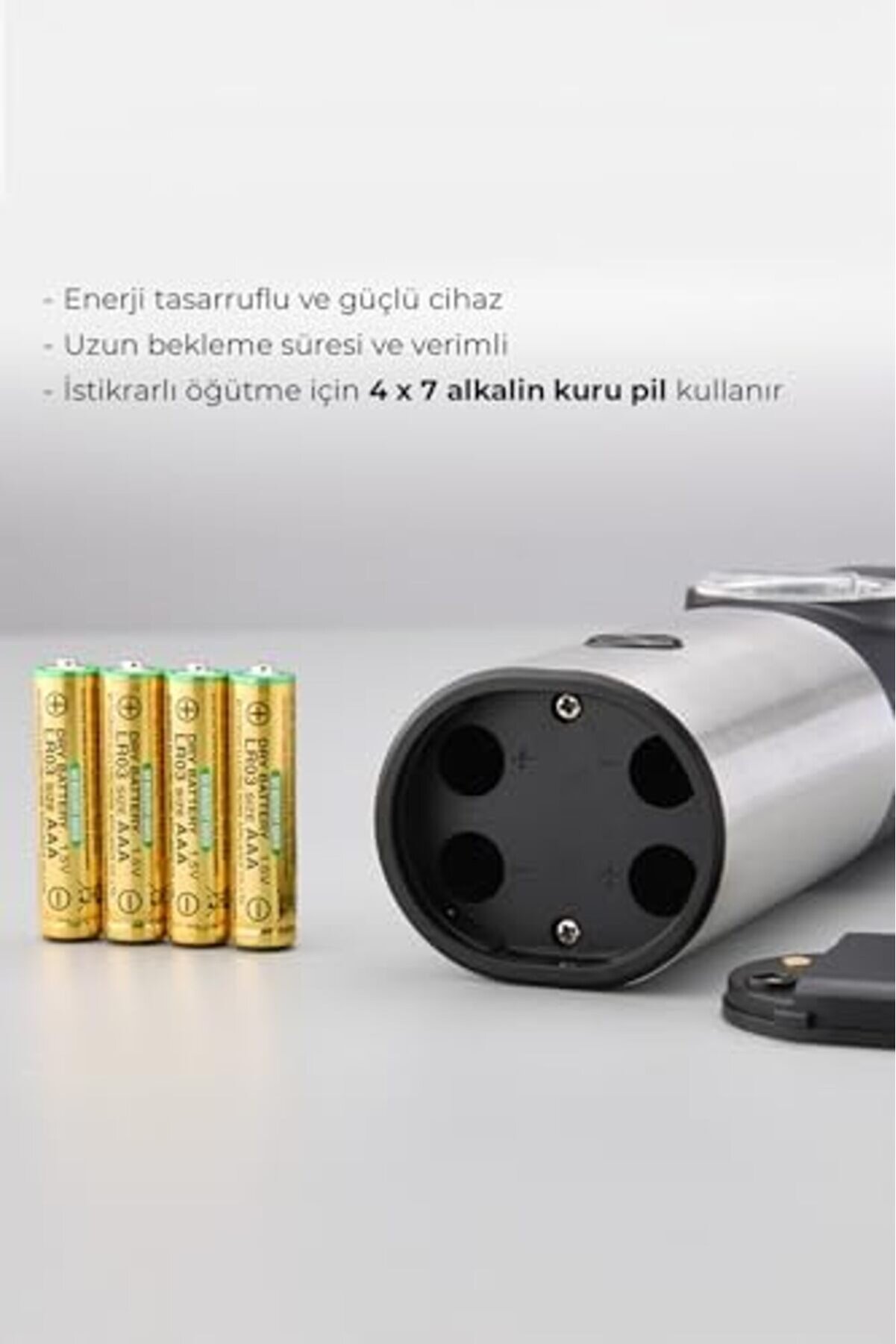 Led Işıklı Tuz Karabi̇ber Deği̇rmeni̇ Otomati̇k &Ouml;ğ&uuml;t&uuml;c&uuml; 2Li̇ Paket 1014773