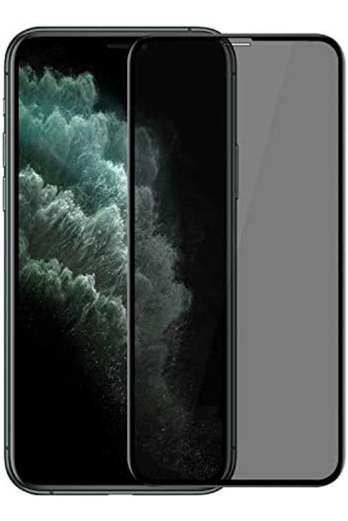 11 Pro Max (6.5  ) Pri̇vacy 5D Gi̇zli̇li̇k Fi̇ltreli̇ Cam Ekran Si̇yah 1014773