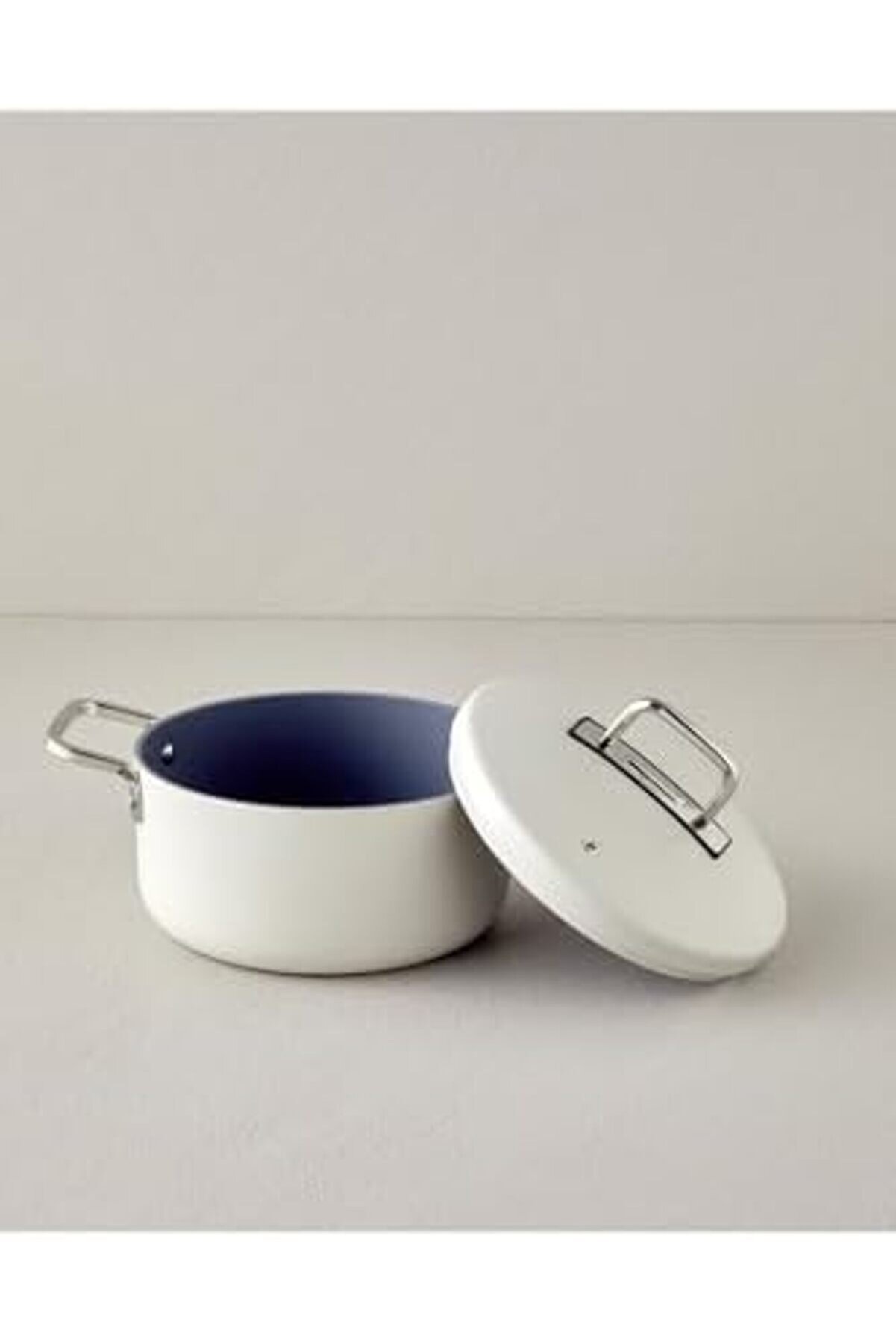 Modashi̇ne Luna Deri̇n Tencere 20 Cm Krem Modascope 1014773