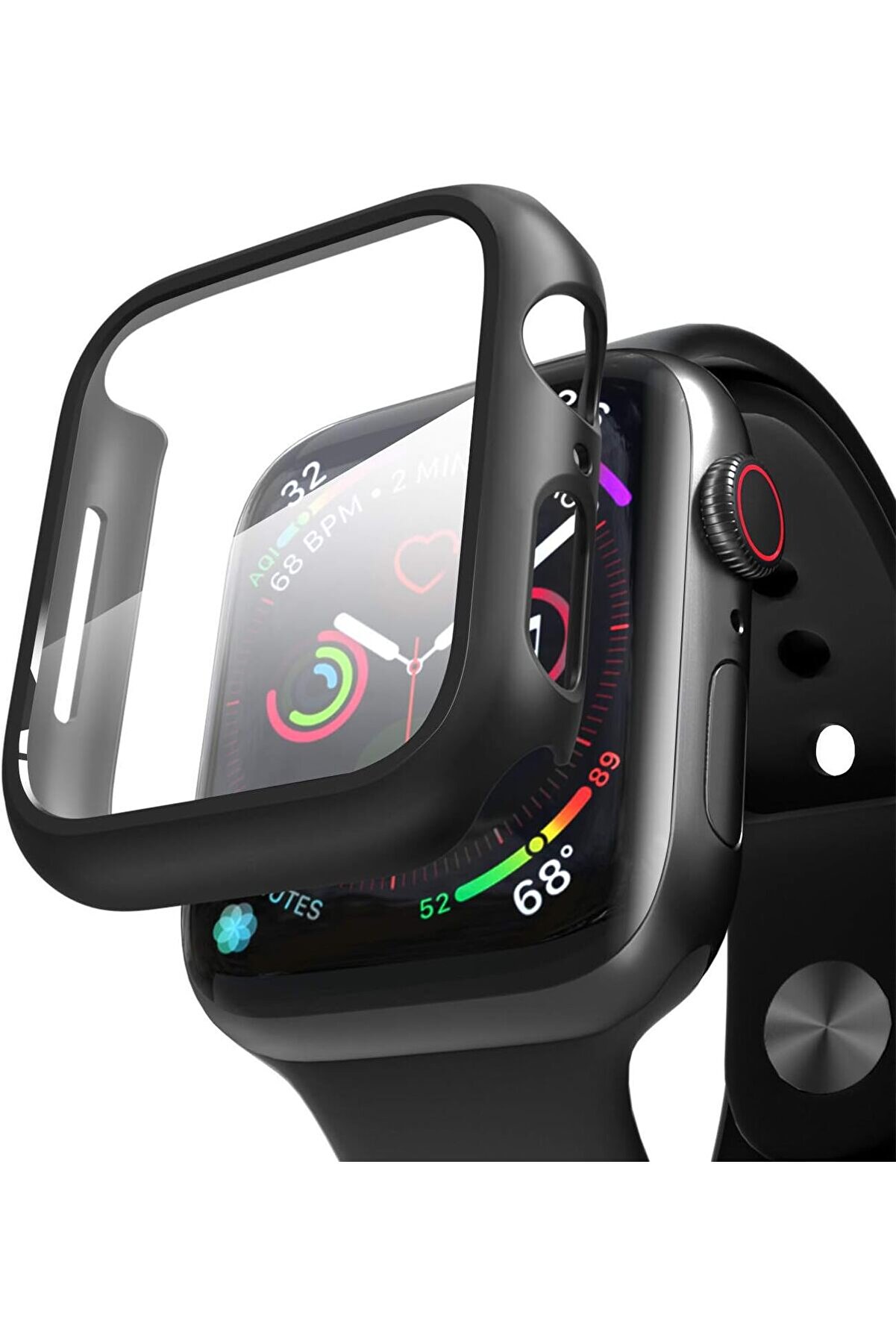 STOREMAX shopverse SE 2022 40 mm için Kılıf Premium Slim Siyah [ SE 2022 40mm ile Uyumlu Kılıf - Siyah] trend