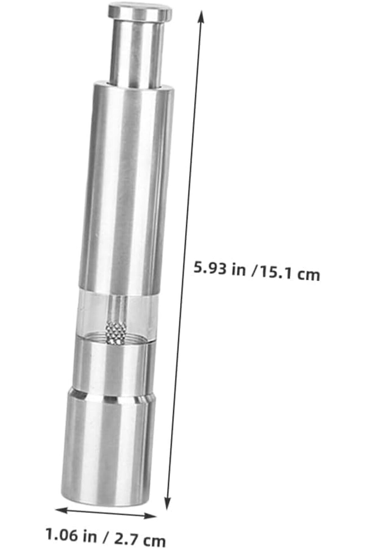 Pltnstoreshop Home 2 Li̇ &Ccedil;eli̇k Manuel Basmalı Karabi̇ber Ve Tuz Deği̇rmeni̇ Seti̇ &ndash; Baharat Deği̇rmen