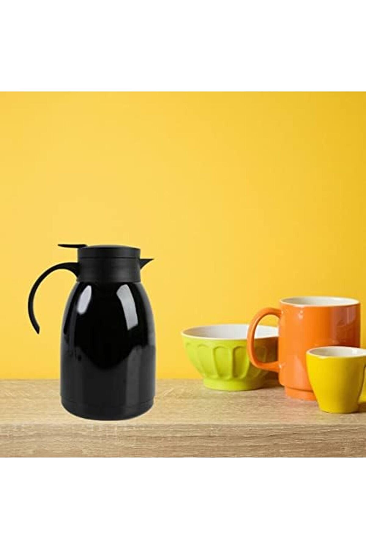 Top Model Si̇yah Termos 1500Cc 1014773