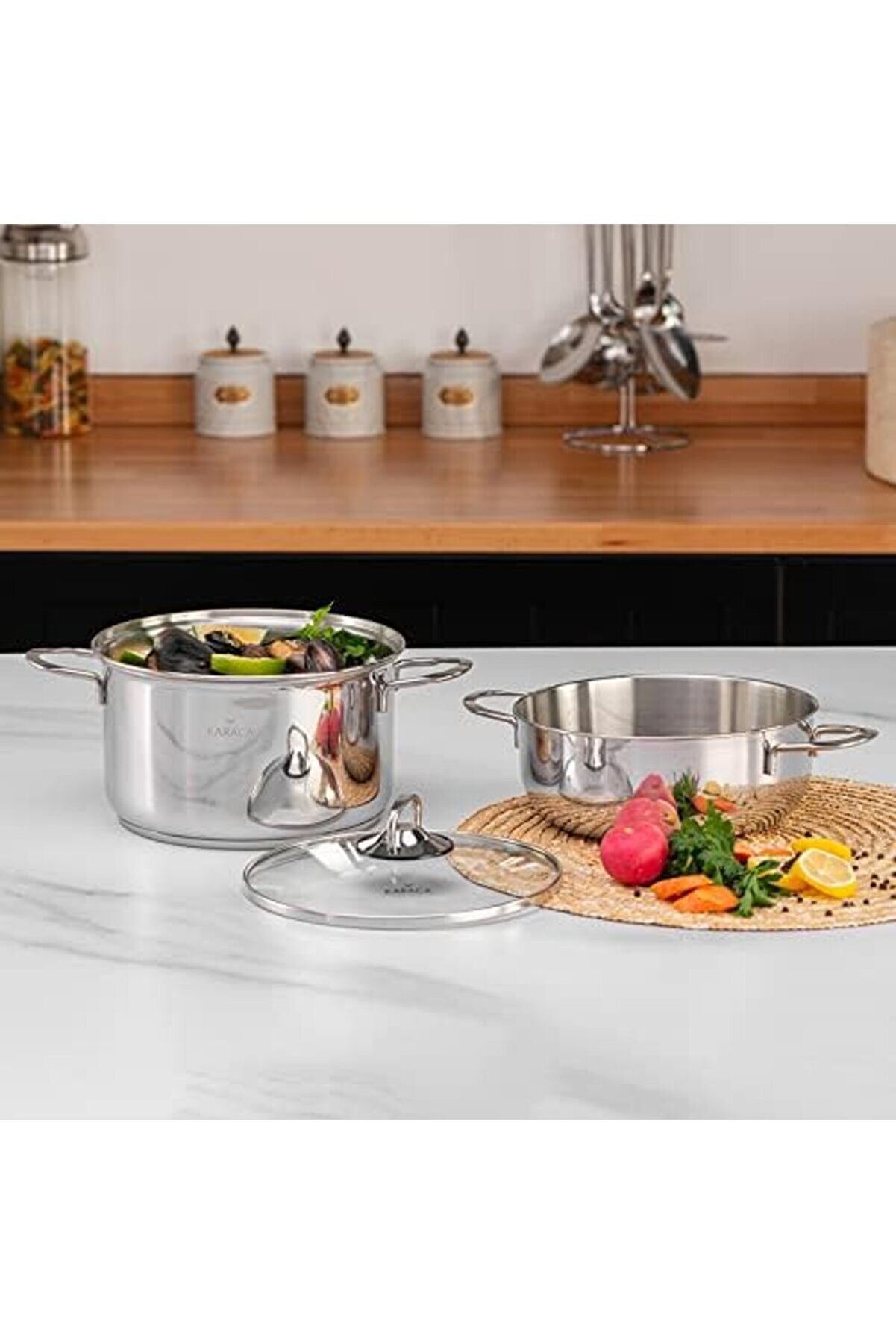 Modashi̇ne Mutfaksever Çeli̇k Tenceresi̇ 20 Cm Modascope 1014773