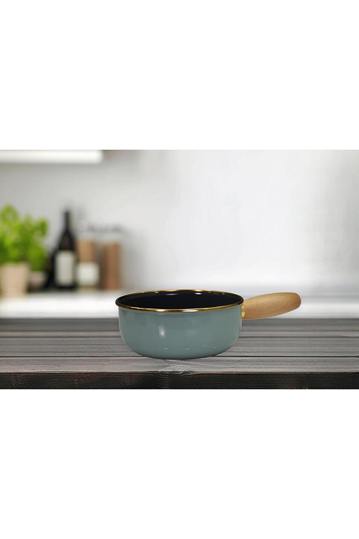 Modashi̇ne Soft Ahşap Kulplu Mi̇ni̇ Tava Modascope 1014773