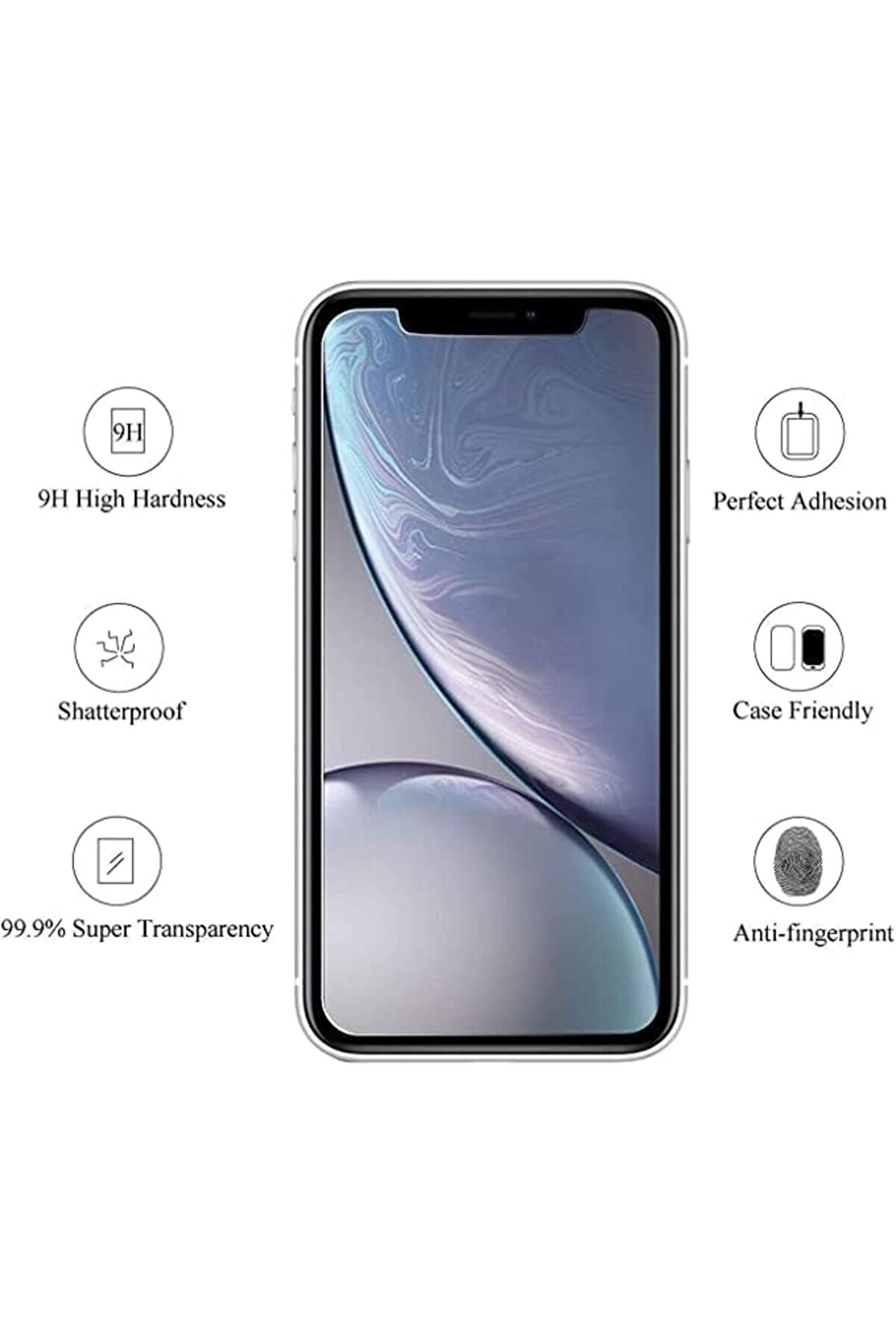 14 Pro Max Ekran, 14 Pro Max Modelleri̇ne Uyumlu Temperli̇ Ekran Cam Hd Kali̇te Görüntü Darbe Dayanıklı