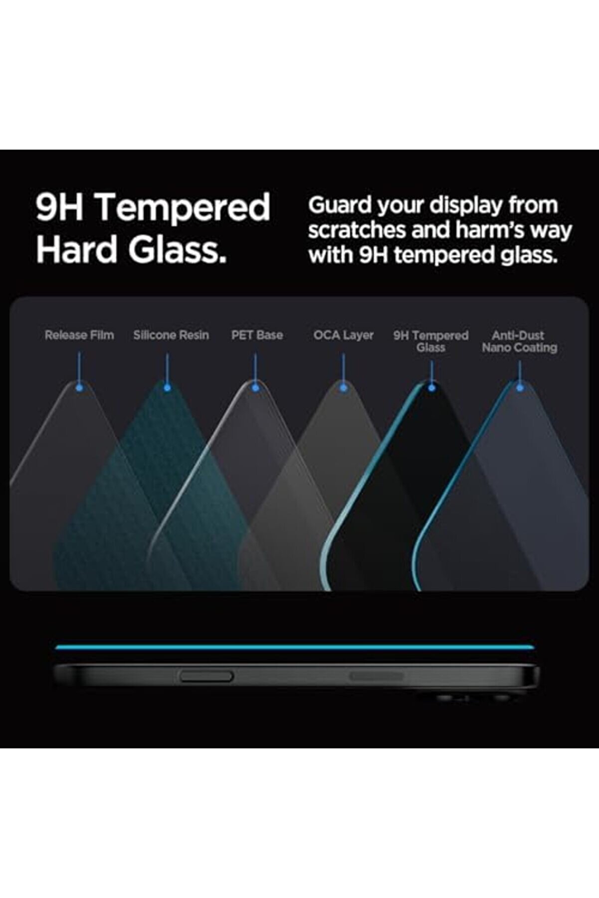 16 Pro Max Hayalet Cam Ekran Kurulum Glas.tr Ez Fi̇t Pri̇vacy Hd (2 Adet) - Agl07