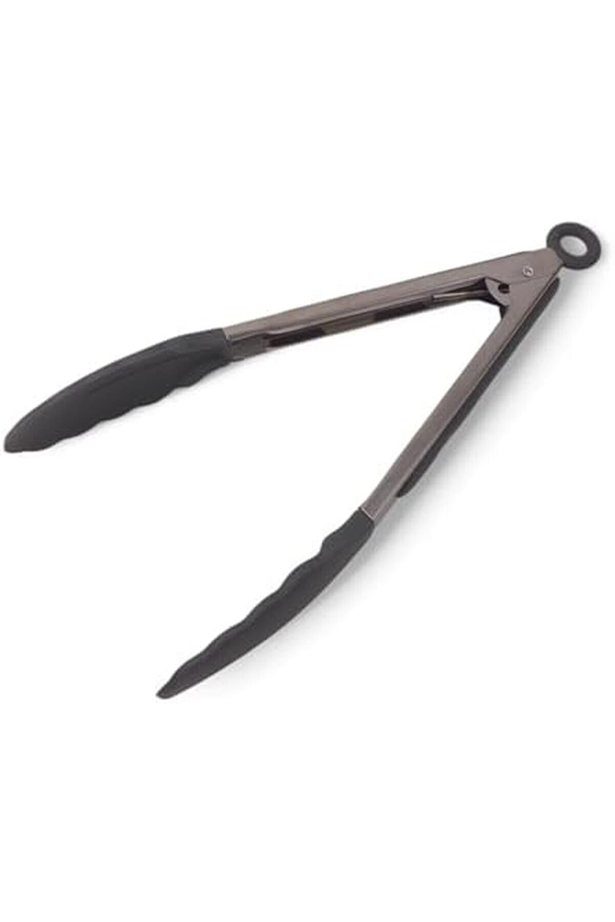 Modashi̇ne Mutfak Maşası Yemek Salata Barbekü Kızartma Maşası, Dayanıklı Paslanmaz Çeli̇k Saplı Si̇li̇ko