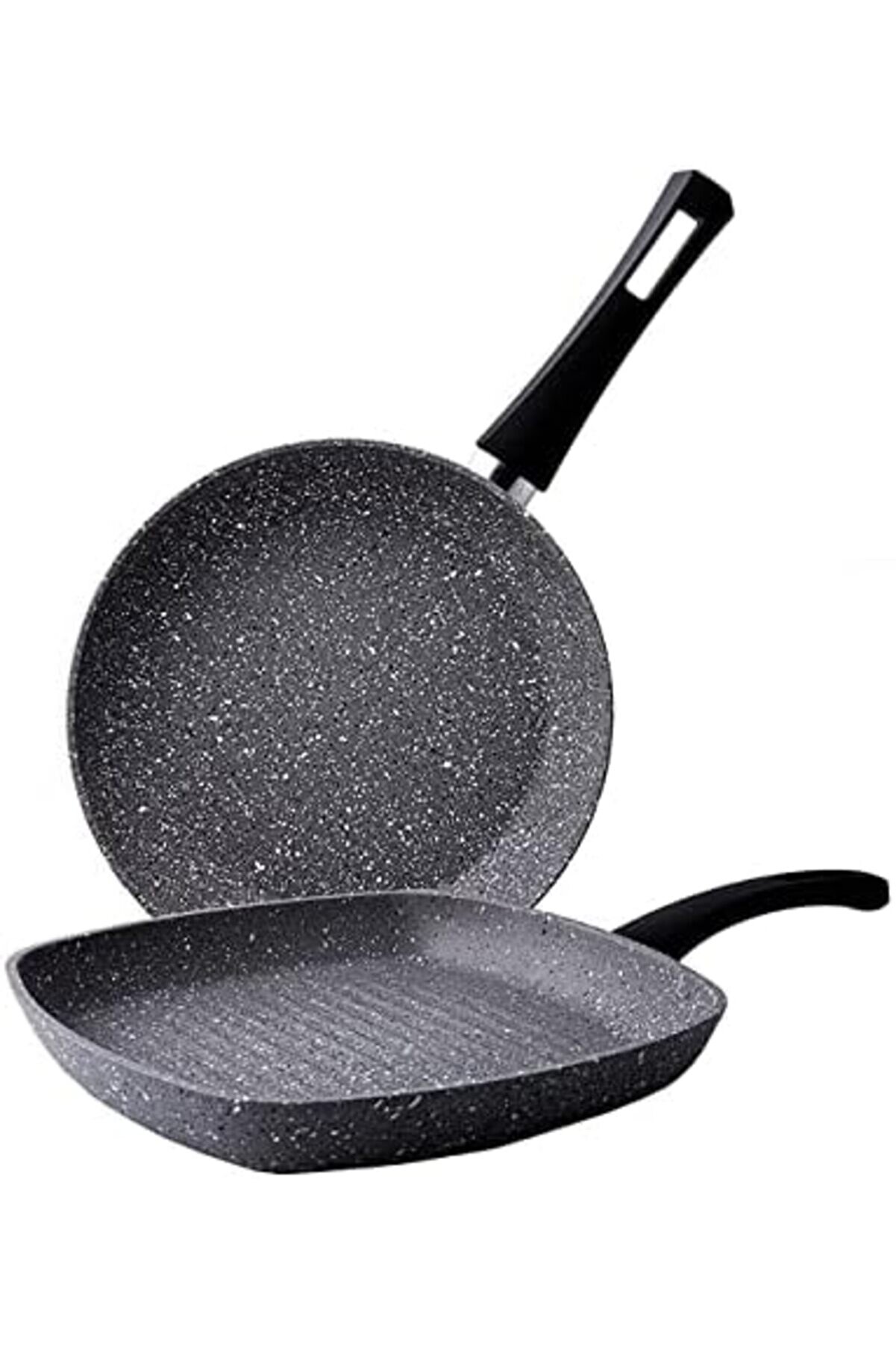 Modashi̇ne 153.03.08.0354 Gri̇s Bi̇o Grani̇t Gri̇ll Tavası, Medi̇um Modascope 1014773