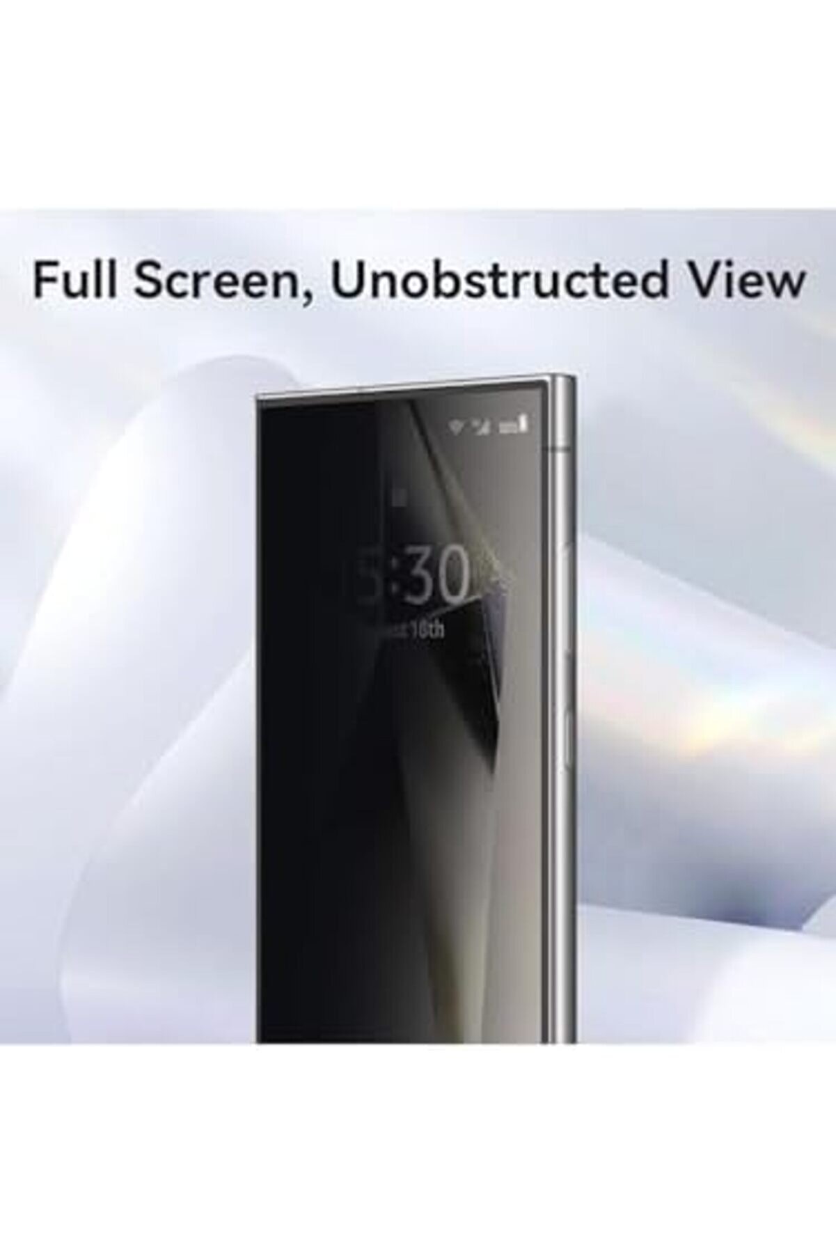 İle Uyumlu Hd Full Kaplayan Hayalet Premi̇um Ekran Cam ( S24 Ultra) 1014773