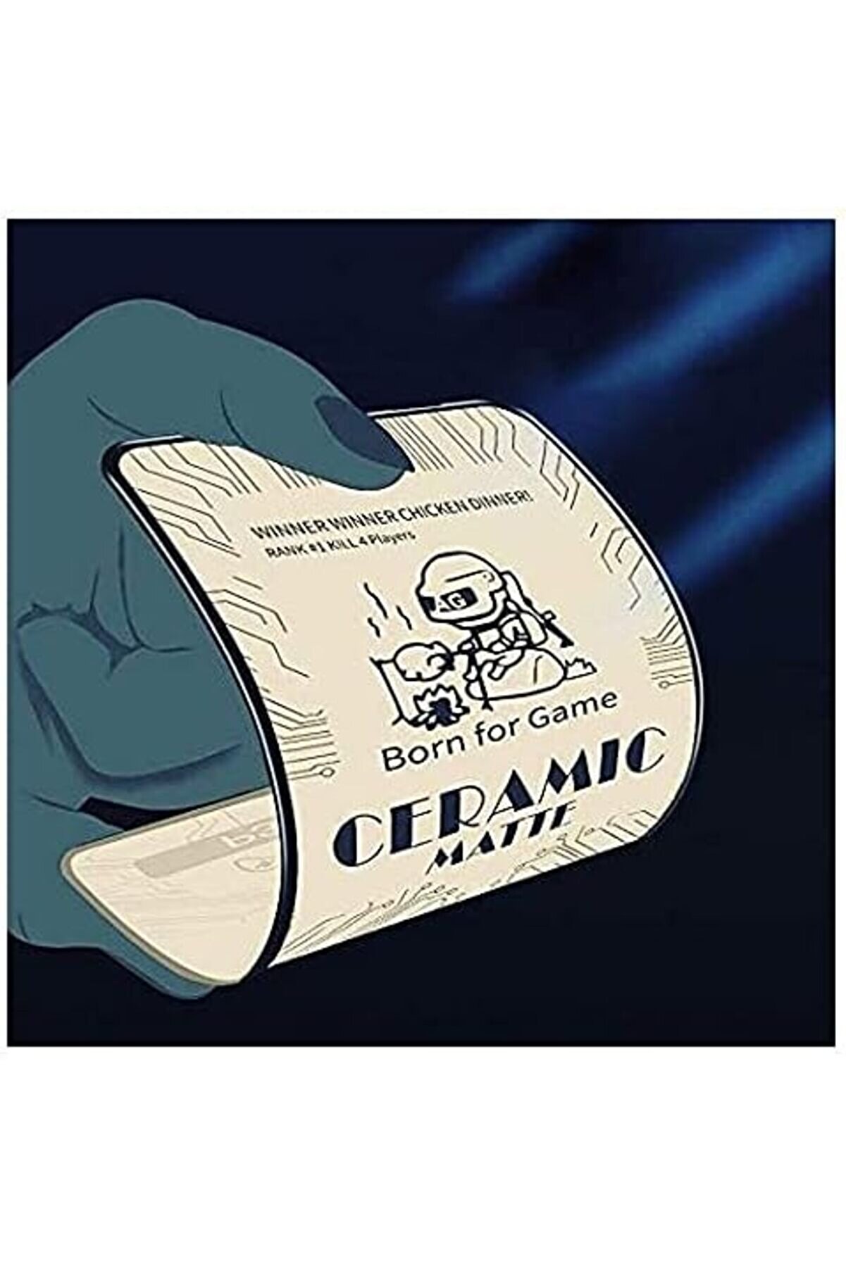 14 Mat Serami̇k Parmak İzi̇ Bırakmayan 9D Ekranı Tam Kaplayan Kavi̇sli̇ Kırılmaz Cam Esnek Ekran ( Parma