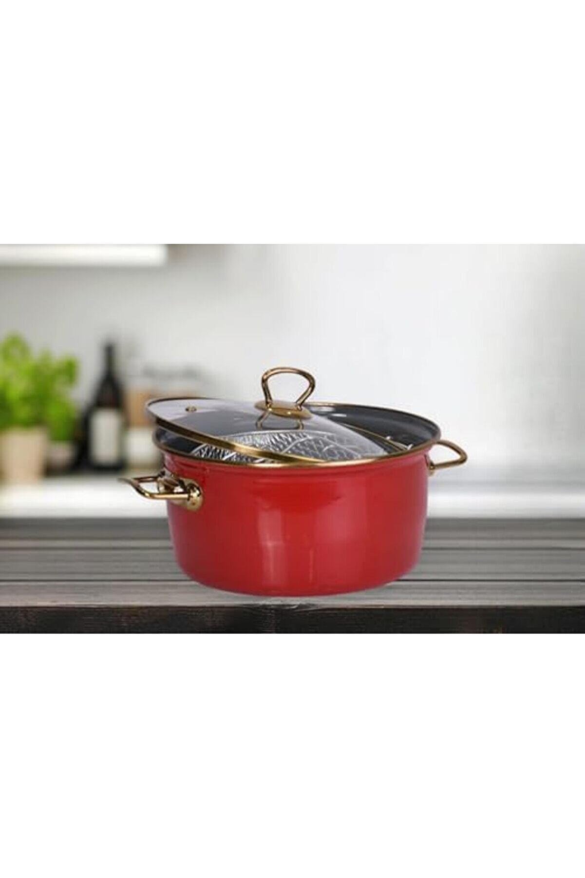 Modashi̇ne Red Kızartma Tenceresi̇ 22 Cm Modascope 1014773