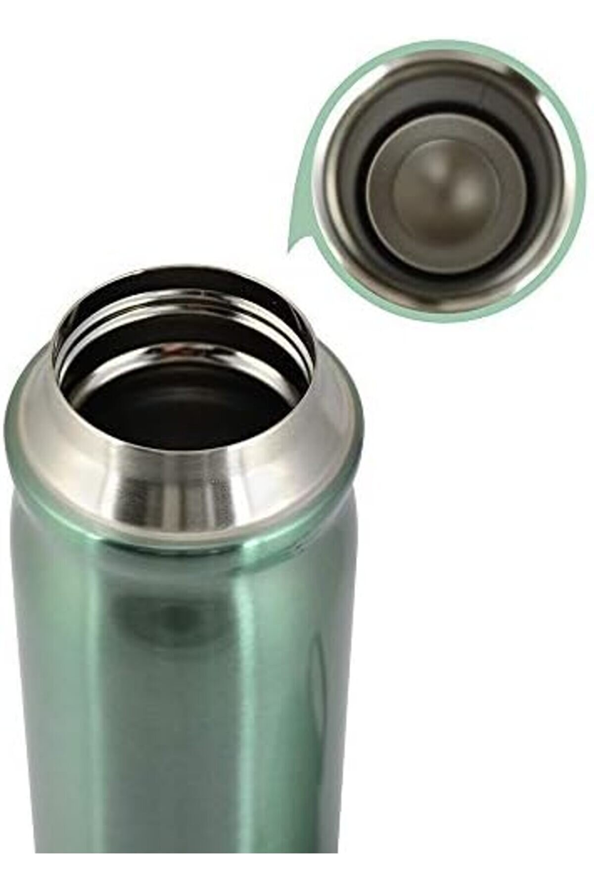 Çeli̇k İçli̇ Matara 350Ml Pastel Yesi̇l 1014773