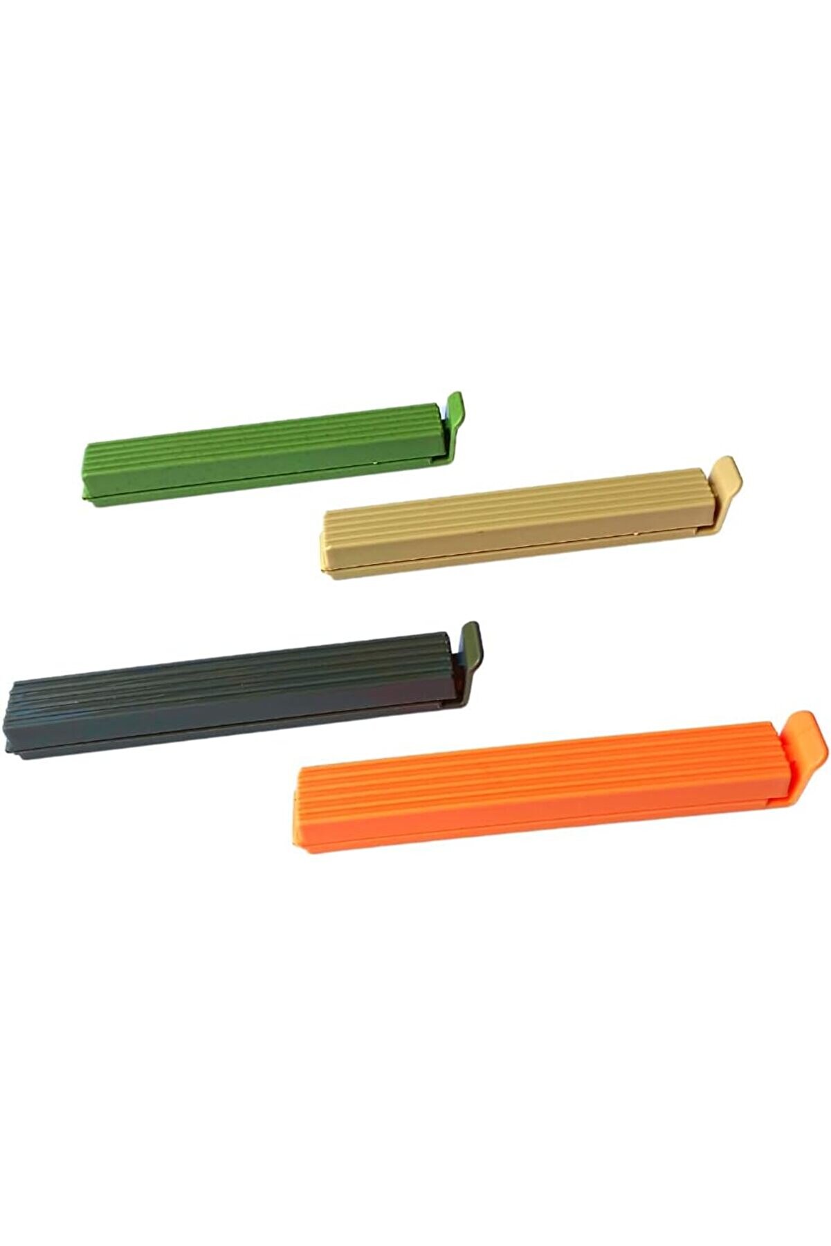 STOREMAX Çok Renkli Pratik Poşet Klipsi, Paket, Ambalaj, Torba, Çanta Kapatıcı Plastik Kilidi, Mandalı (Karış