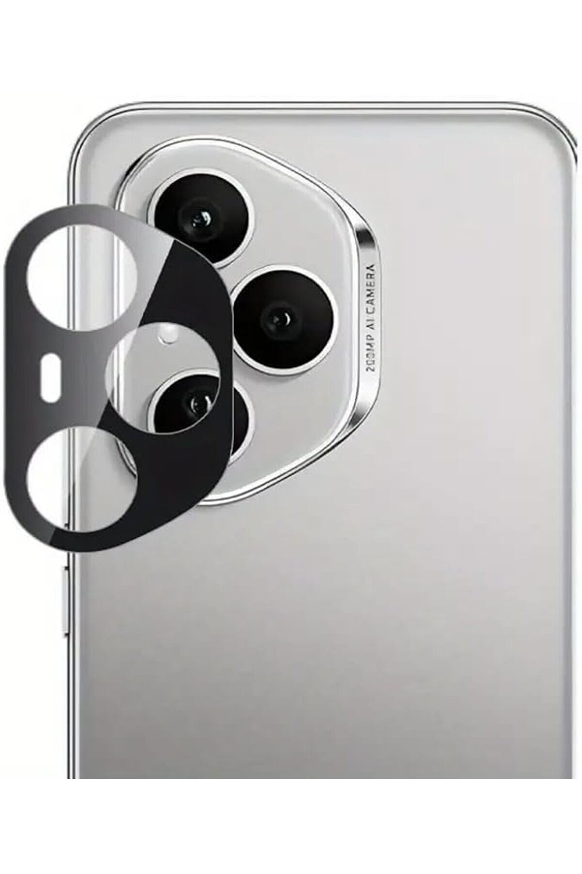 STOREMAX 400 Pro İle Uyumlu Temperli Siyah Sert Cam Lens Kamera (KAMERAYI ETKİLEMEZ) 1014773