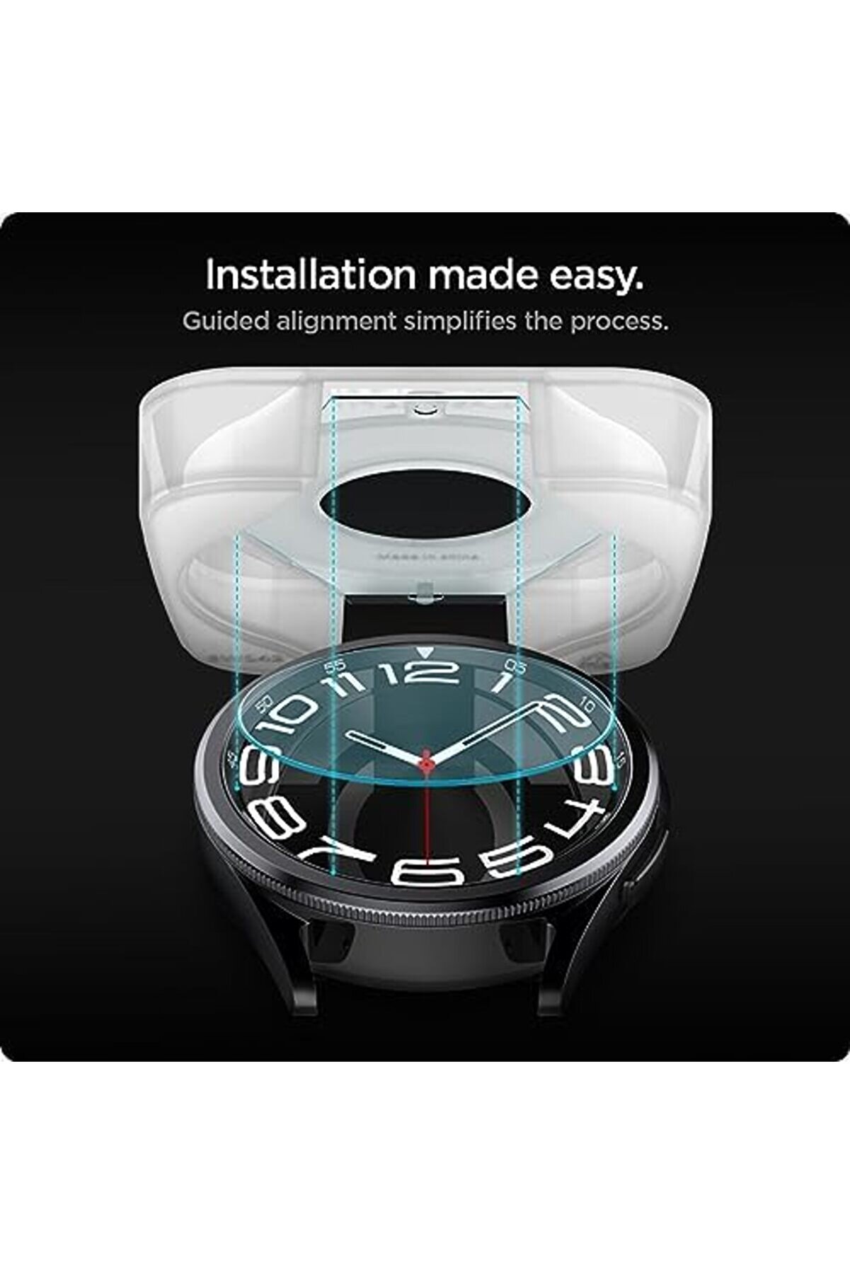 6 (43Mm) Cam Ekran Kurulum Glas.tr Ez Fi̇t Sli̇m Hd (2 Adet) - Agl07
