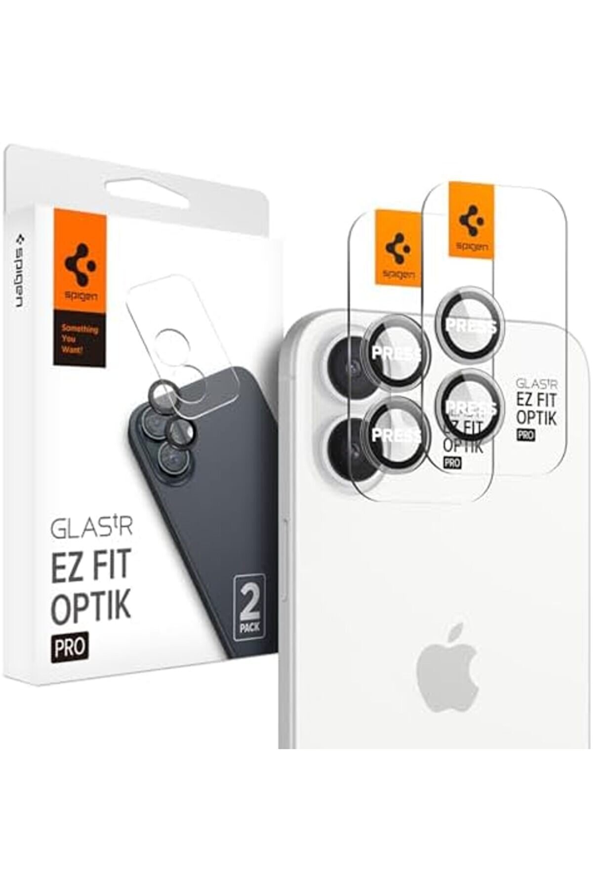 16/16 Kamera Lens Camı Kurulum Glas.tr Ez Fi̇t Opti̇k Pro (2 Adet) Crystal Clear - Agl08